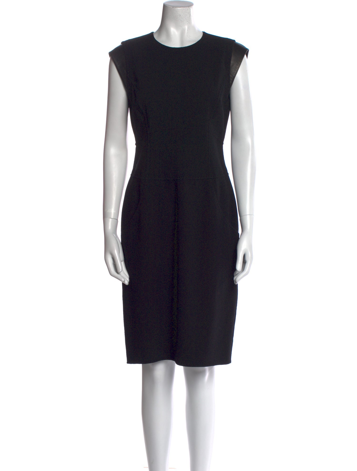 Lafayette 148 Virgin Wool Knee-Length Dress