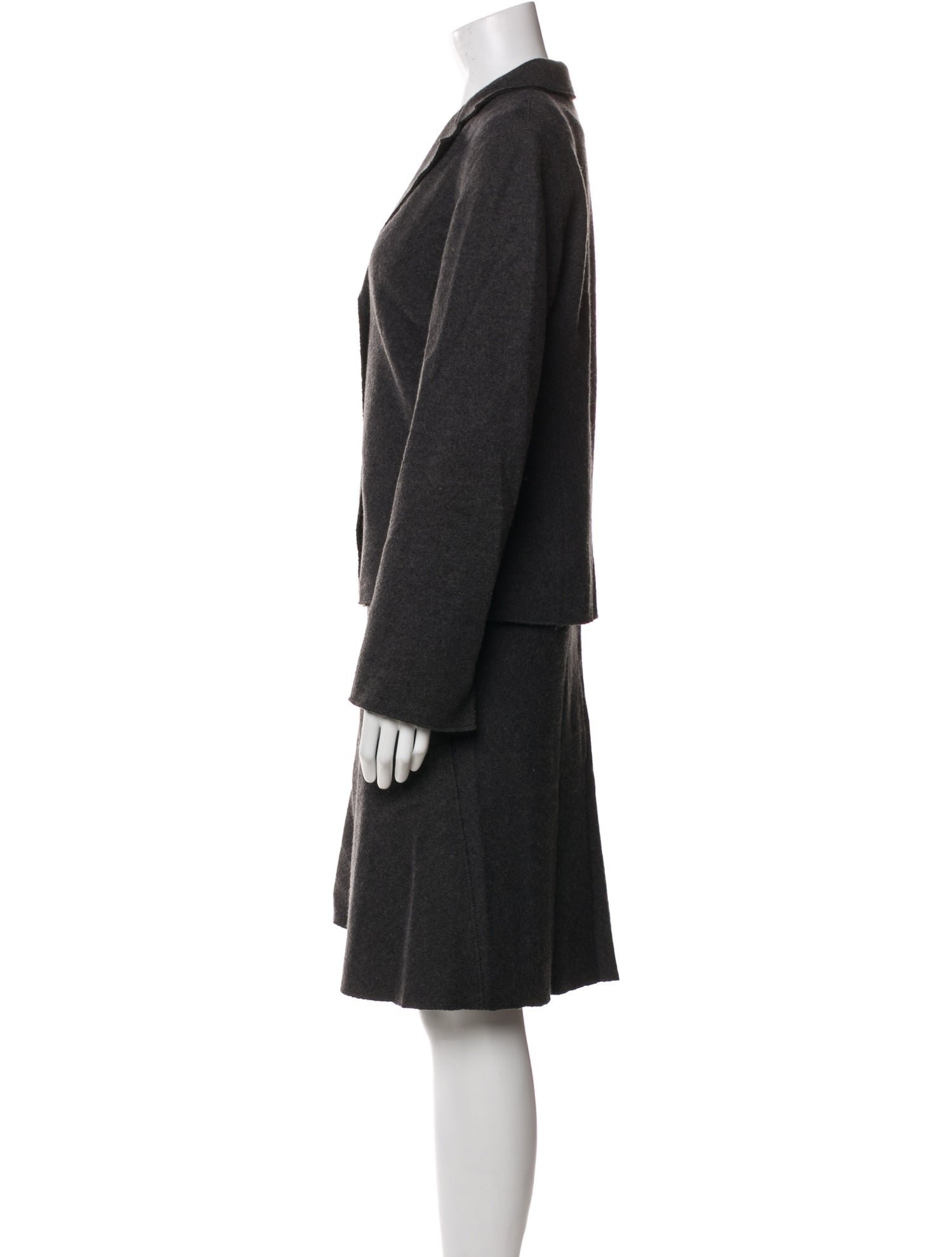 Lafayette 148 Wool Skirt Set
