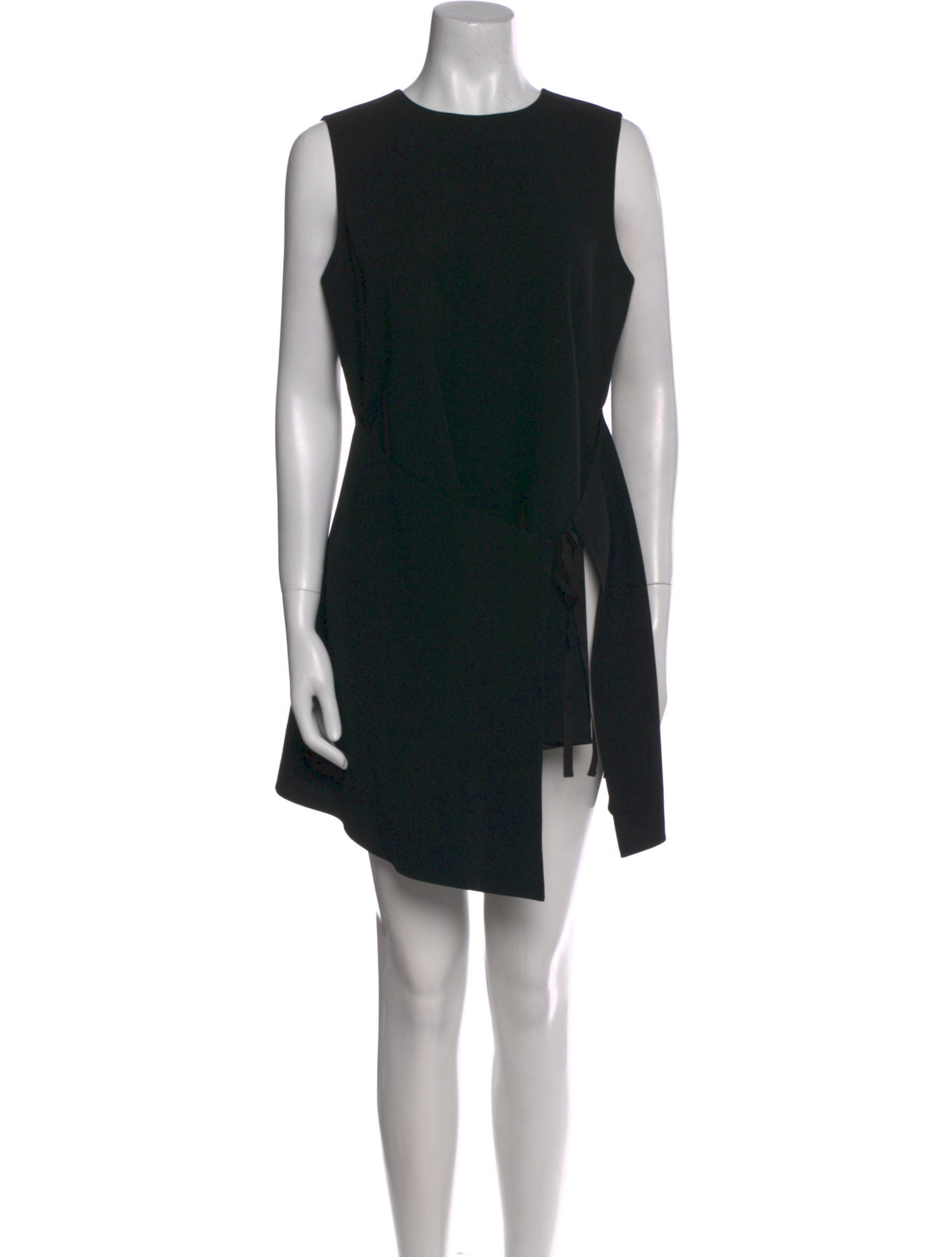 Lafayette 148 Crew Neck Mini Dress
