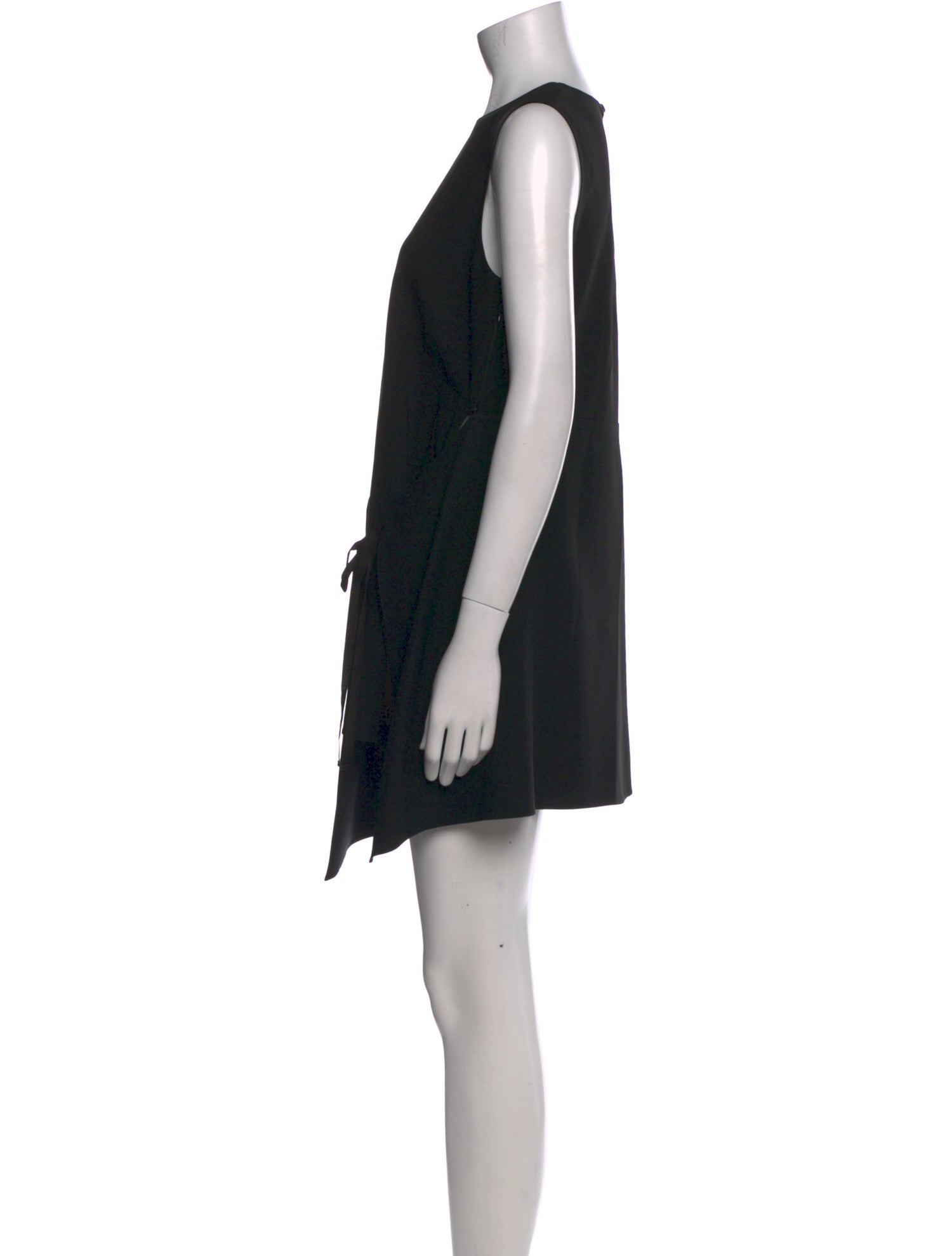 Lafayette 148 Crew Neck Mini Dress