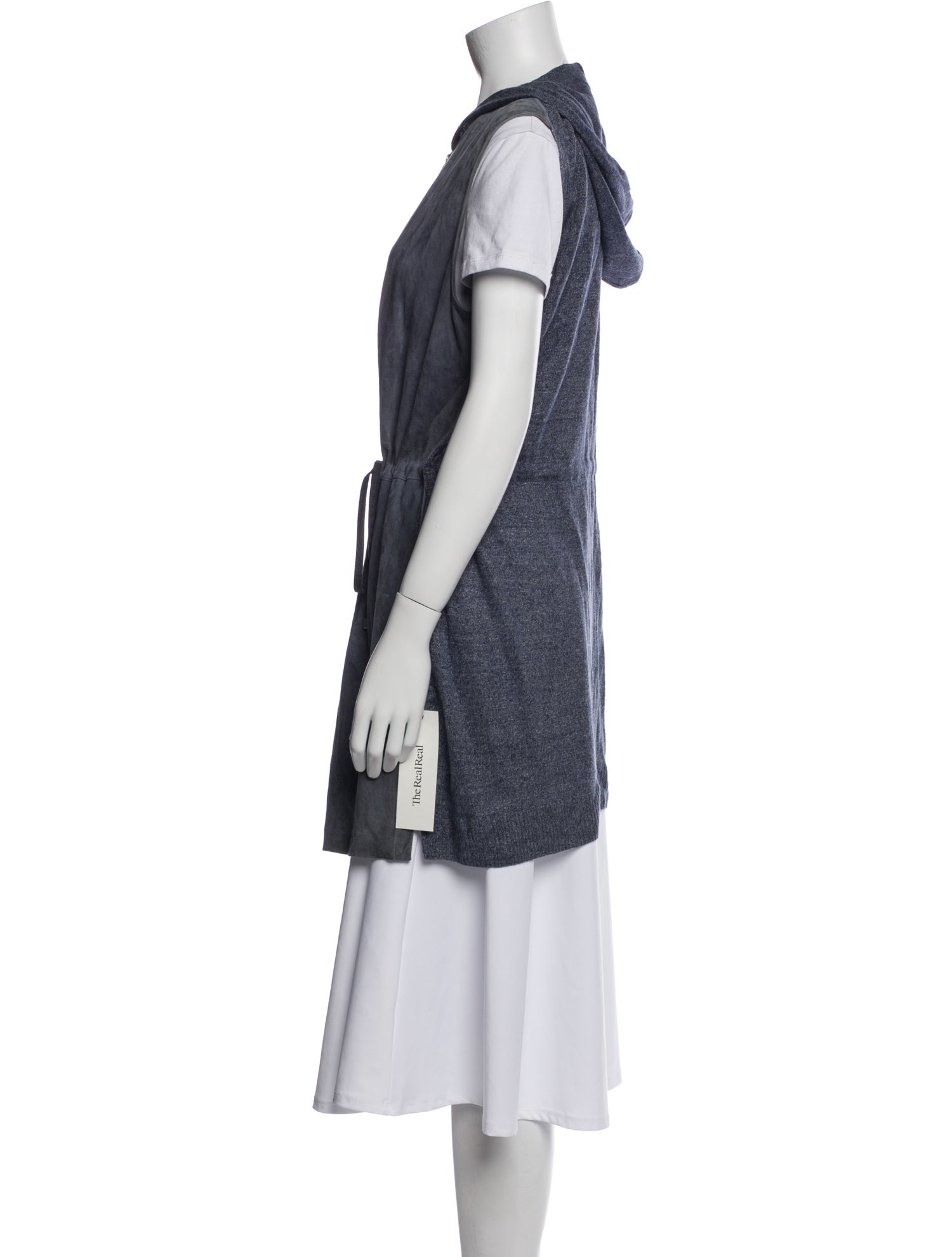 Lafayette 148 Leather Vest