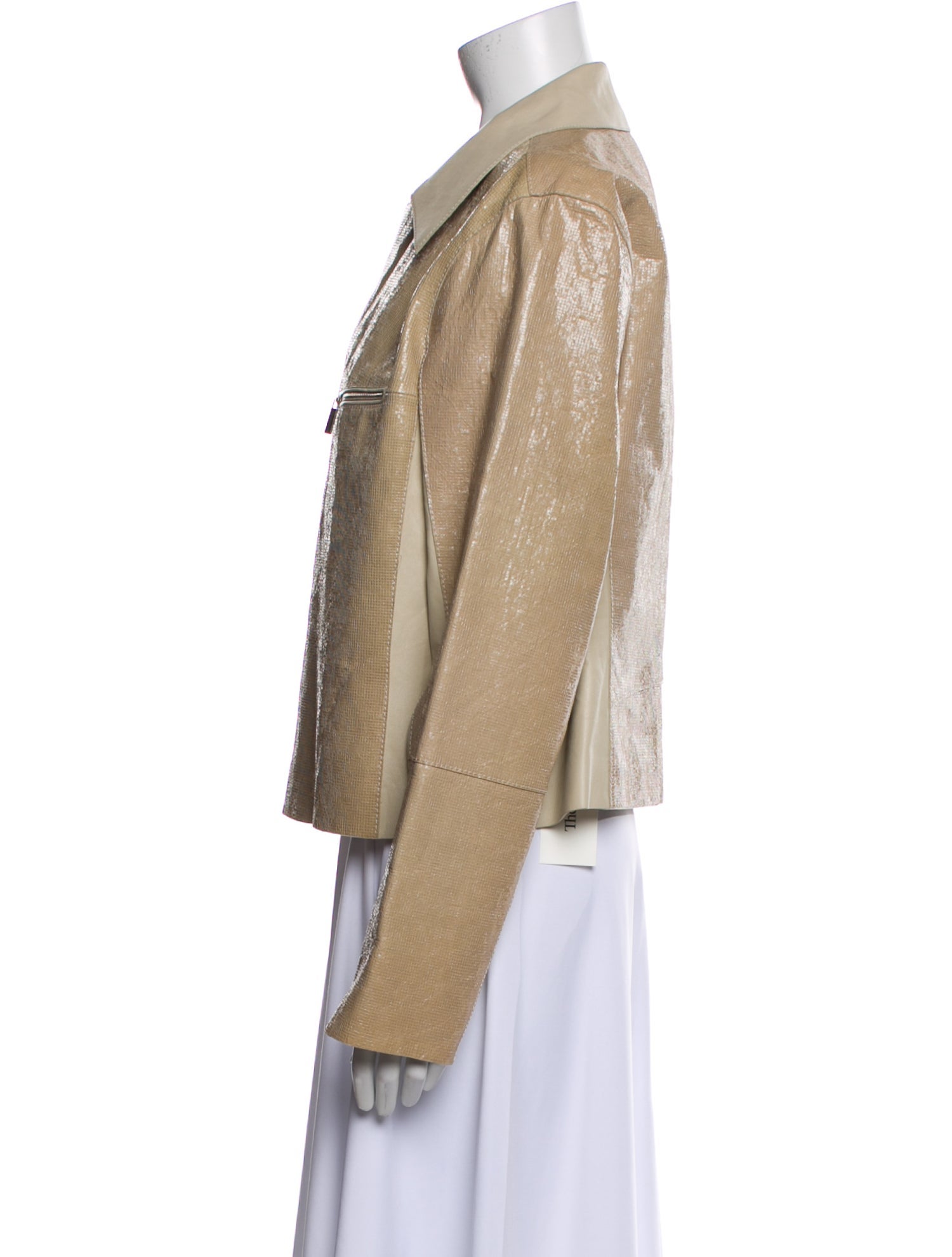 Lafayette 148 Leather Biker Jacket