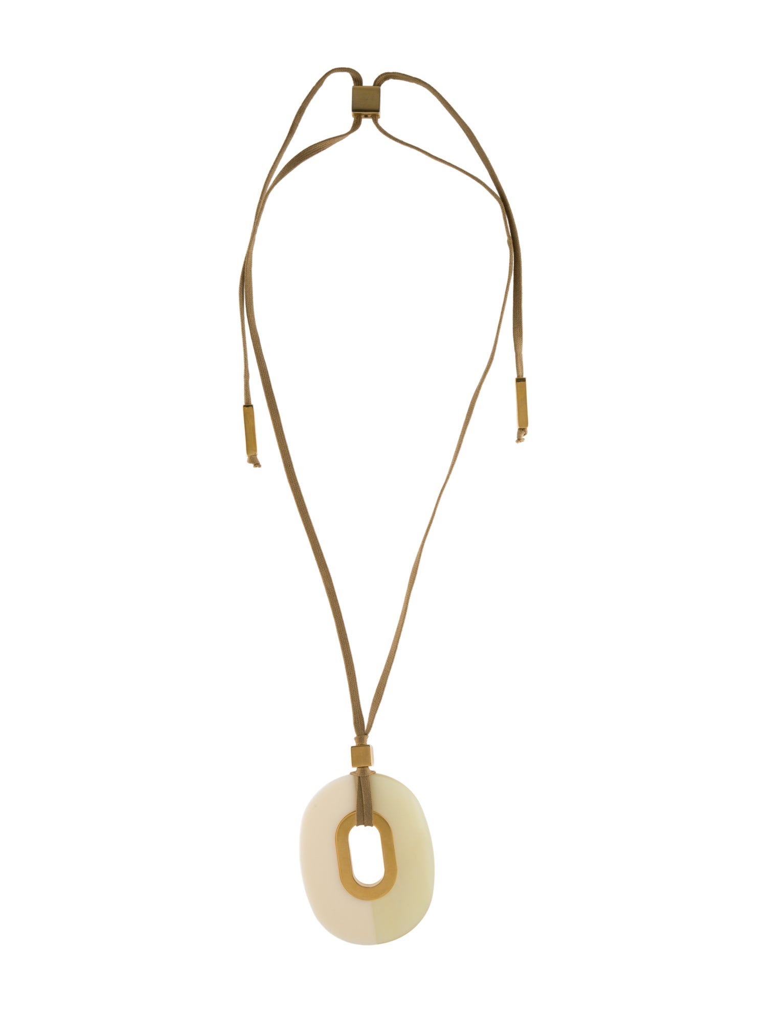 Lafayette 148 Resin Pendant Necklace