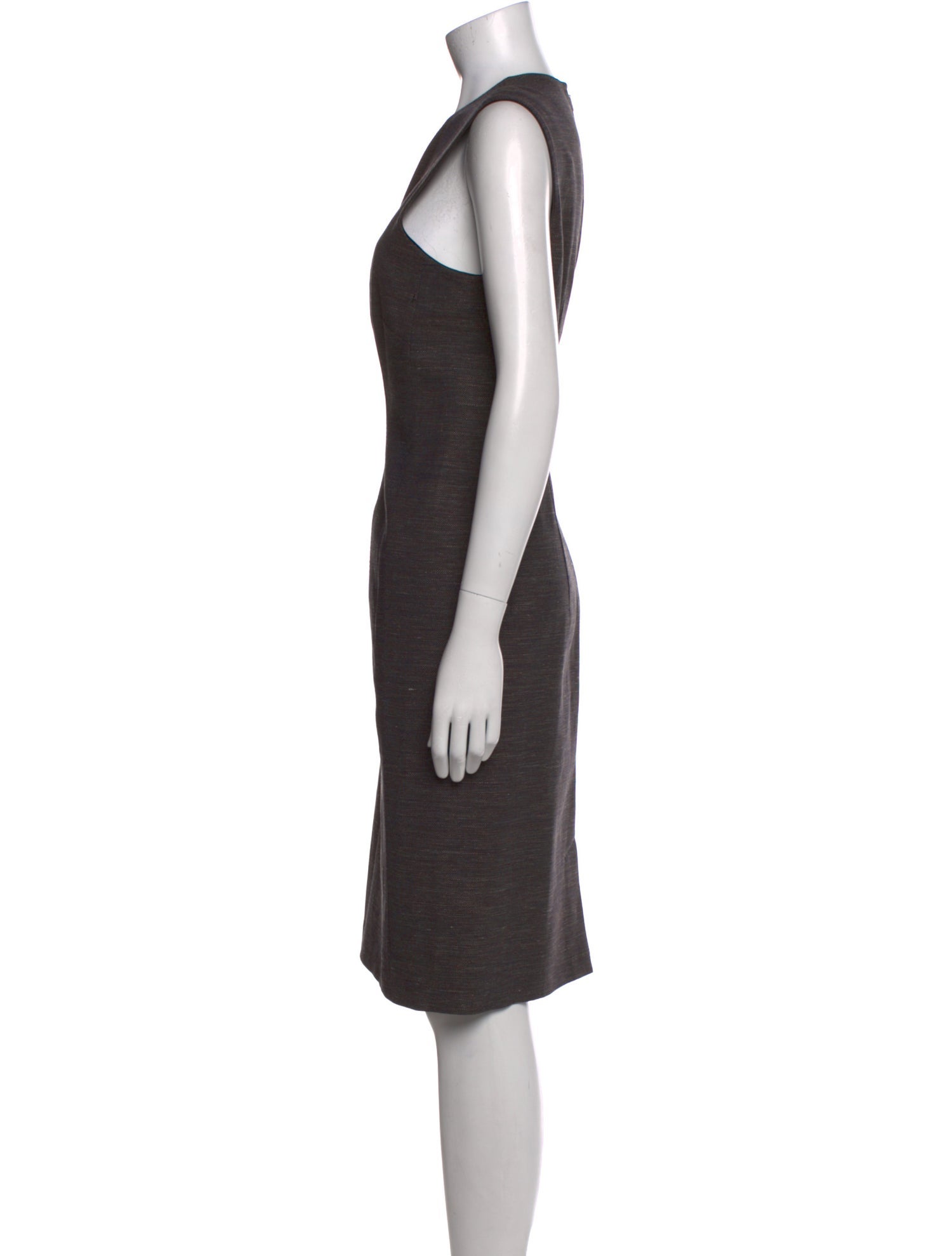 Lafayette 148 Wool Knee-Length Dress
