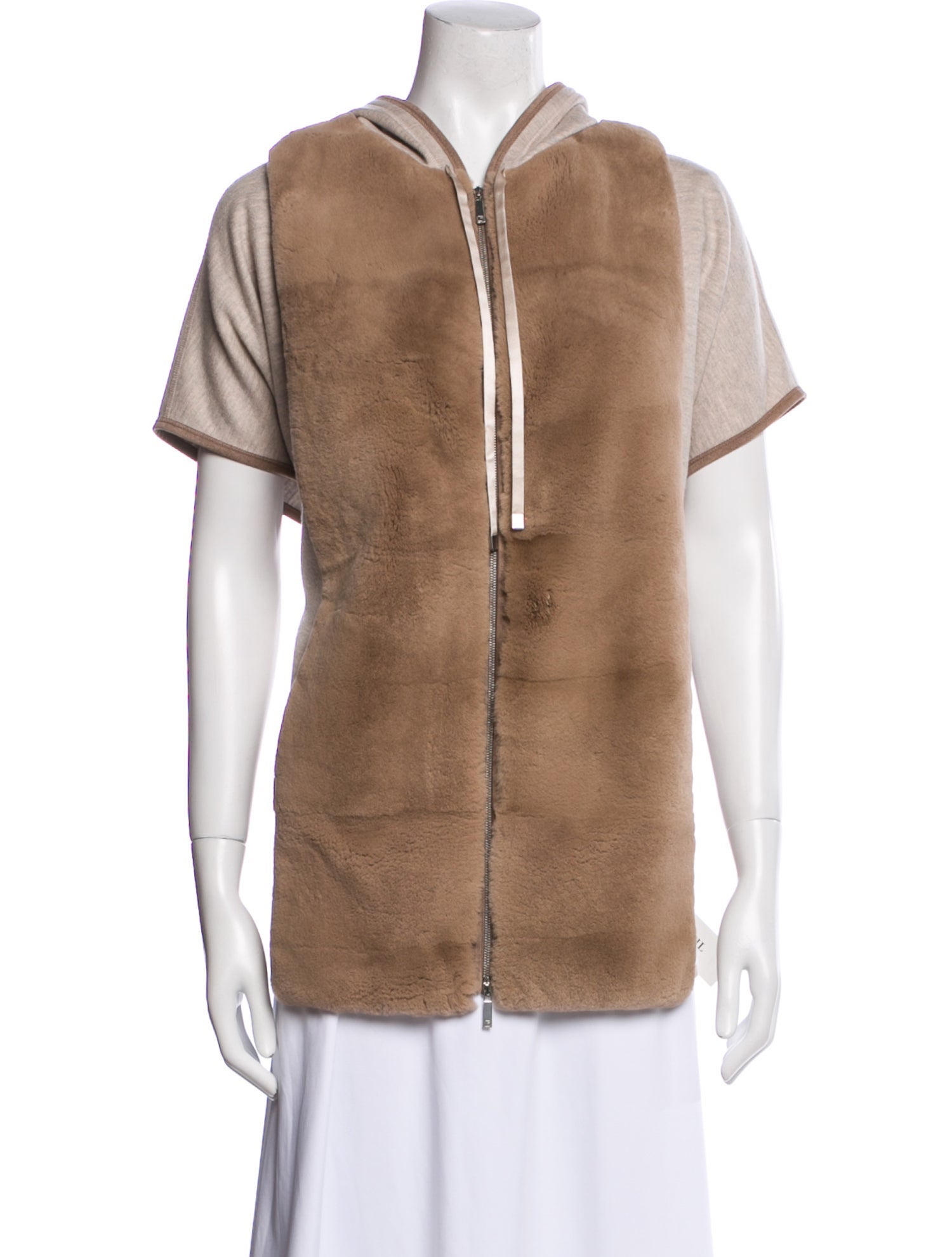 Lafayette 148 Cashmere Fur Jacket