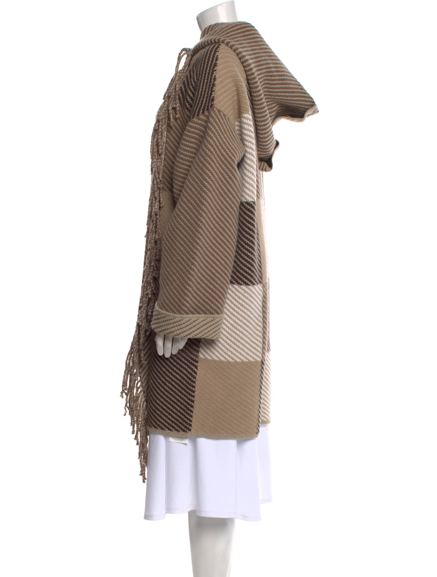 Lafayette 148 Merino Wool Plaid Print Sweater