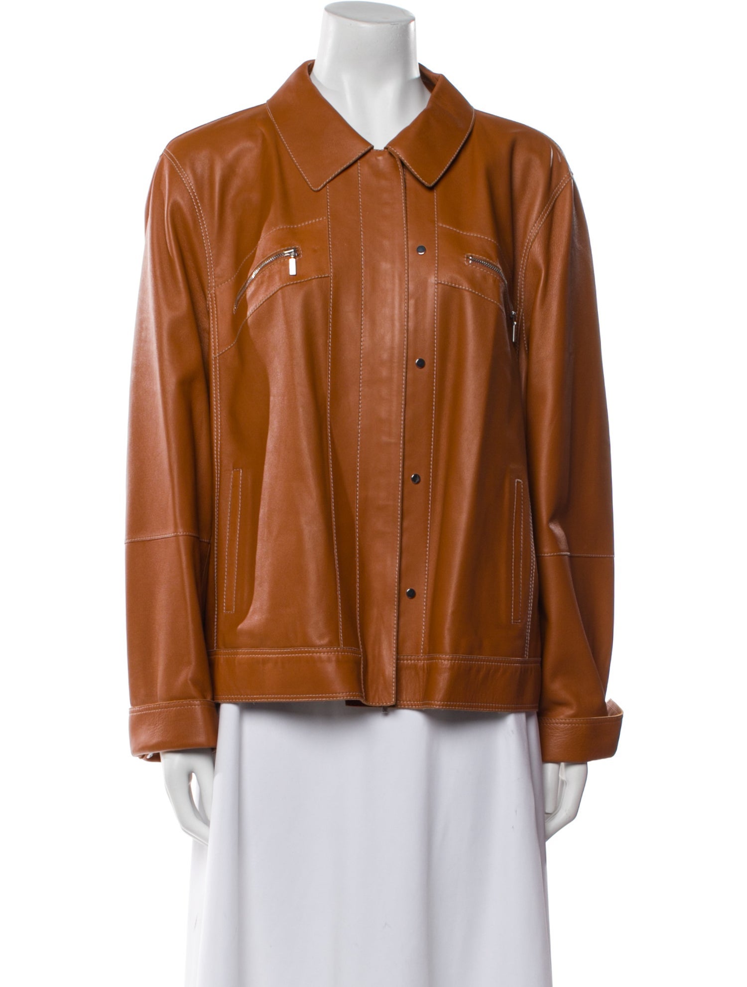 Lafayette 148 Leather Jacket