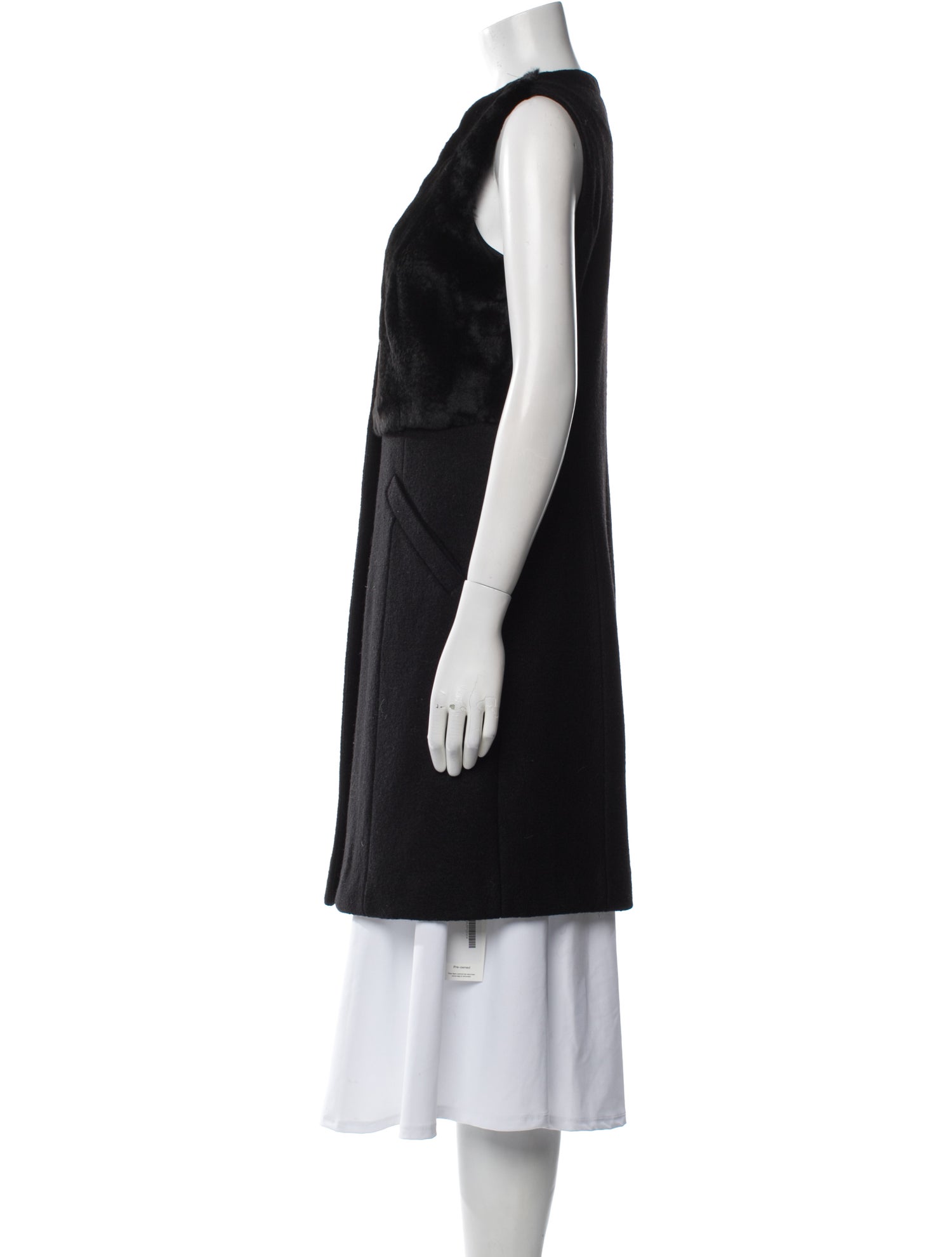 Lafayette 148 Wool Fur Jacket