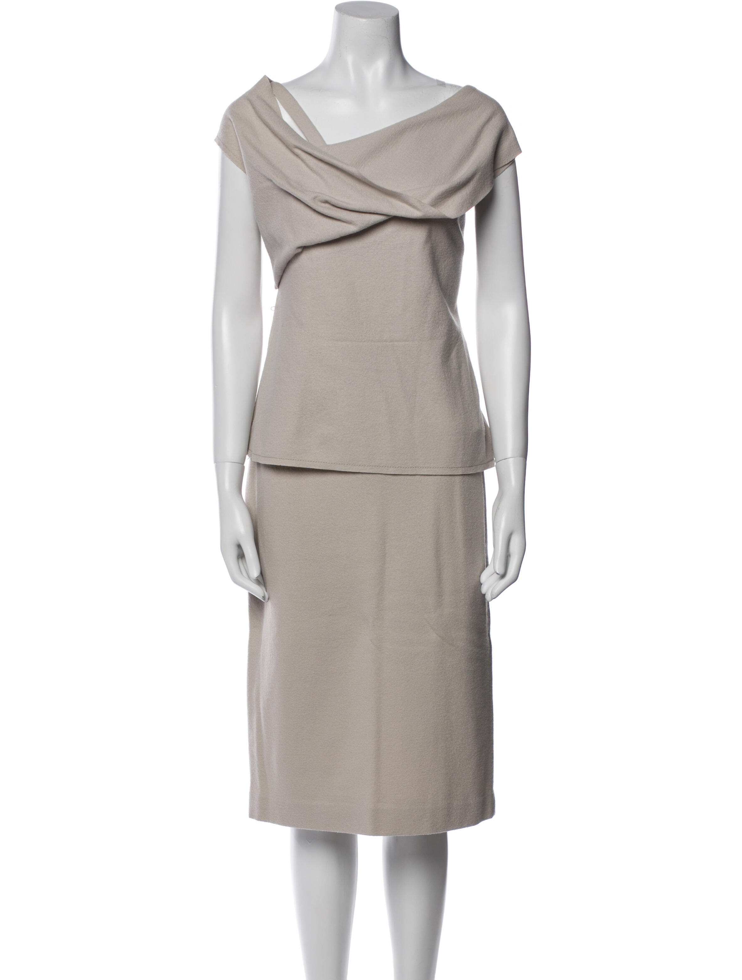 Lafayette 148 Virgin Wool Skirt Set