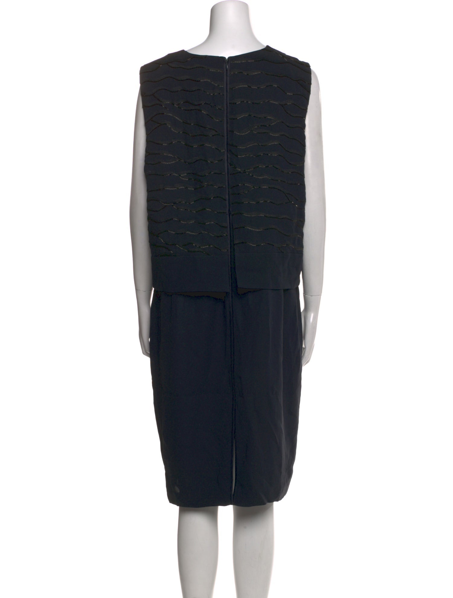 Lafayette 148 Silk Knee-Length Dress