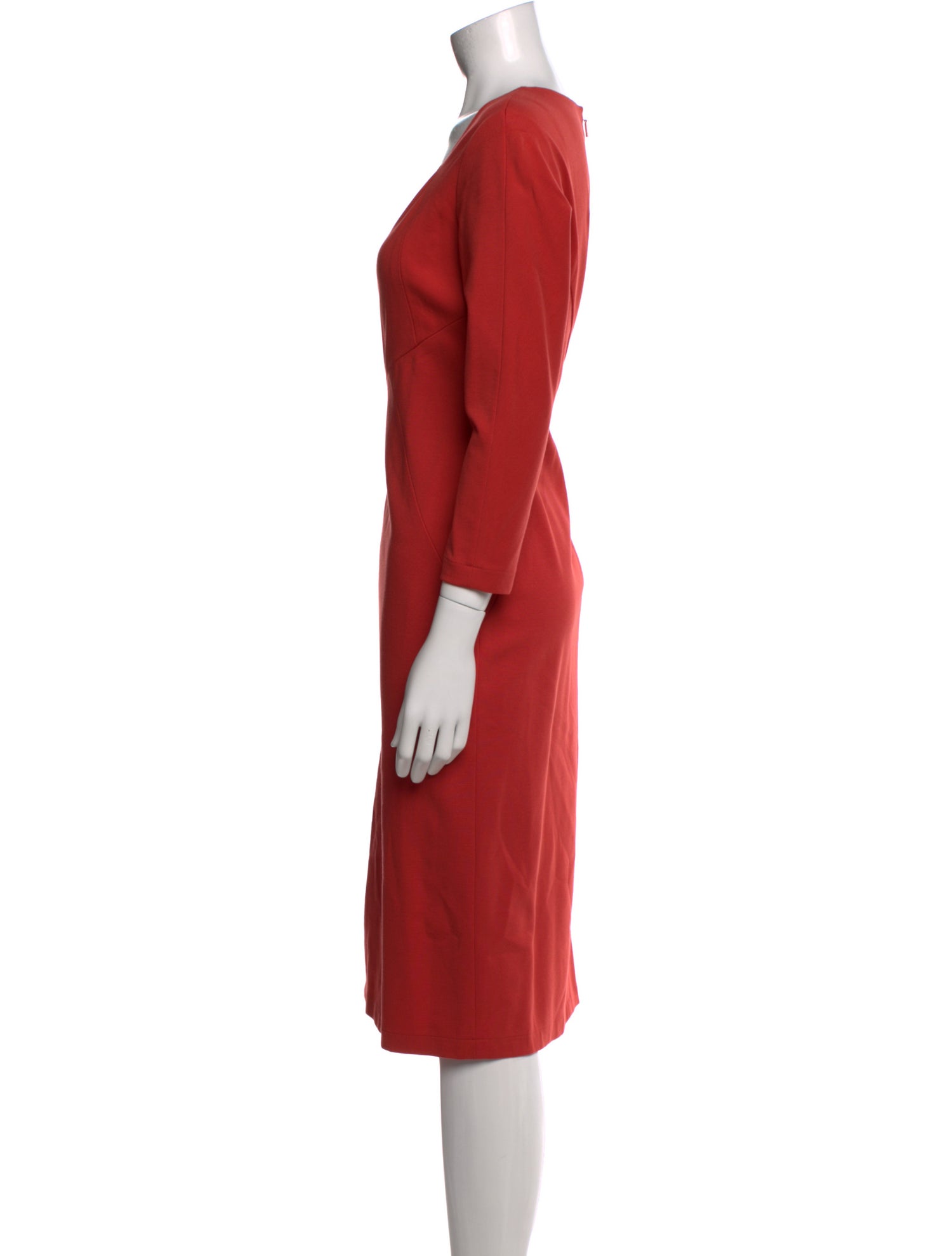 Lafayette 148 Square Neckline Midi Length Dress w/ Tags