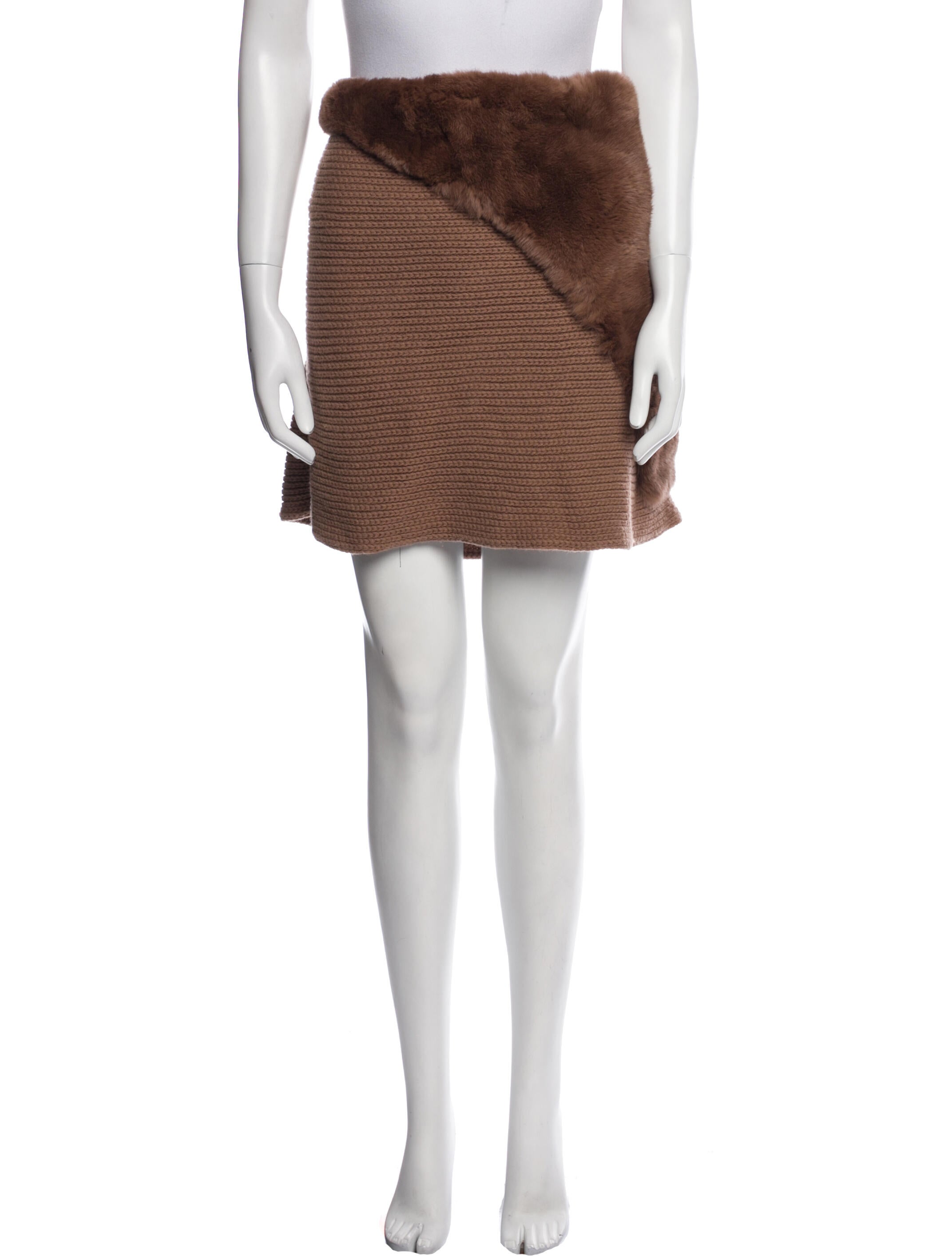 Lafayette 148 Virgin Wool Mini Skirt w/ Tags
