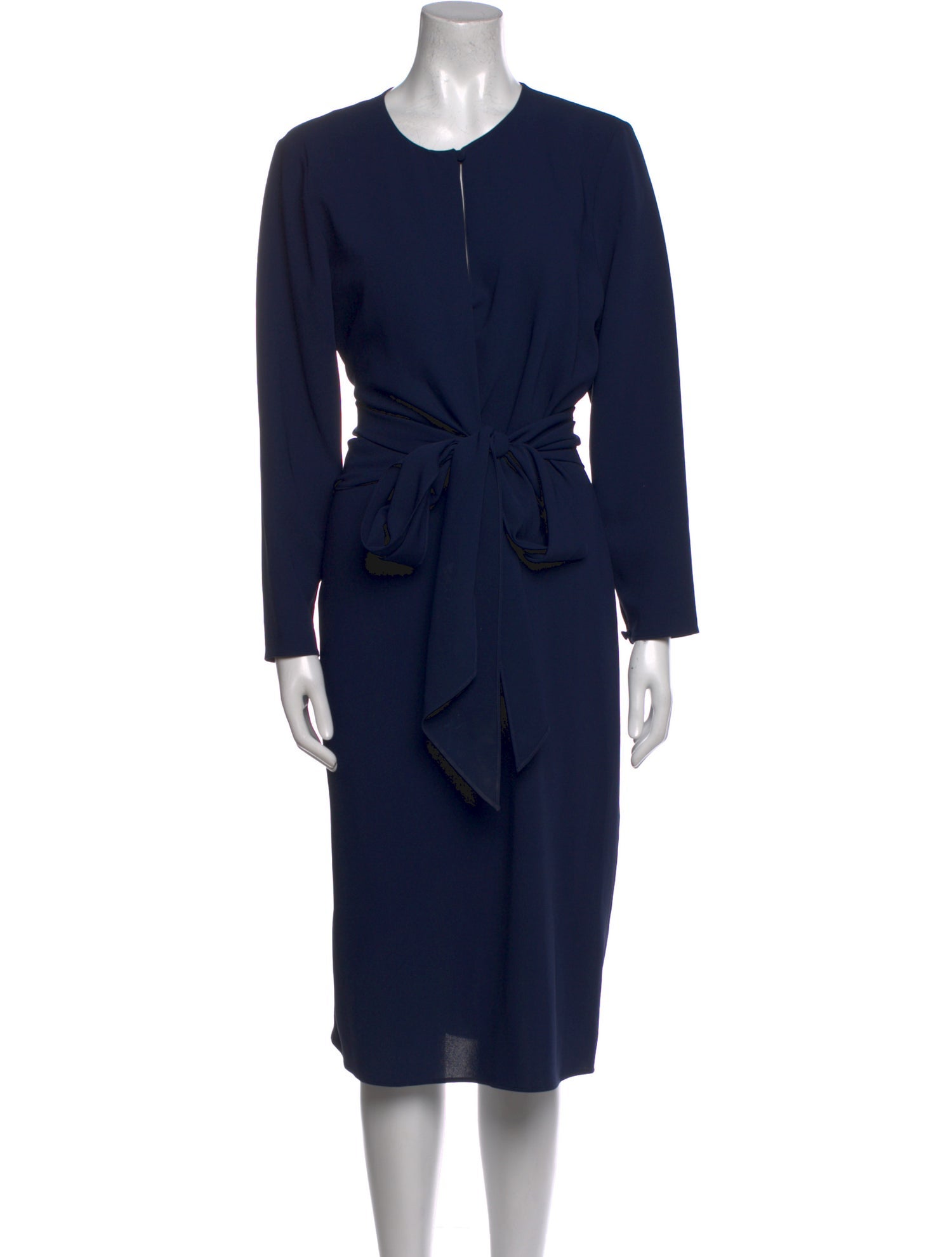 Lafayette 148 Scoop Neck Knee-Length Dress