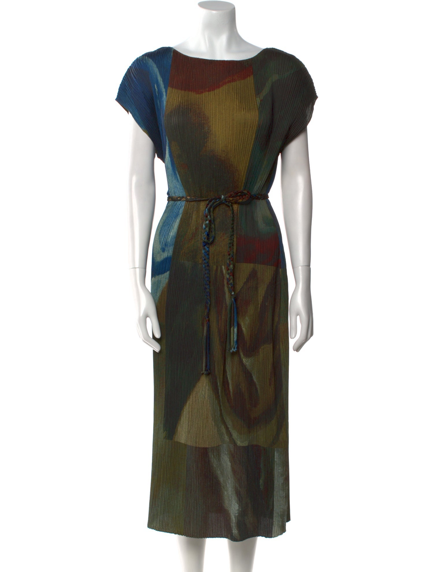 Lafayette 148 Printed Midi Length Dress