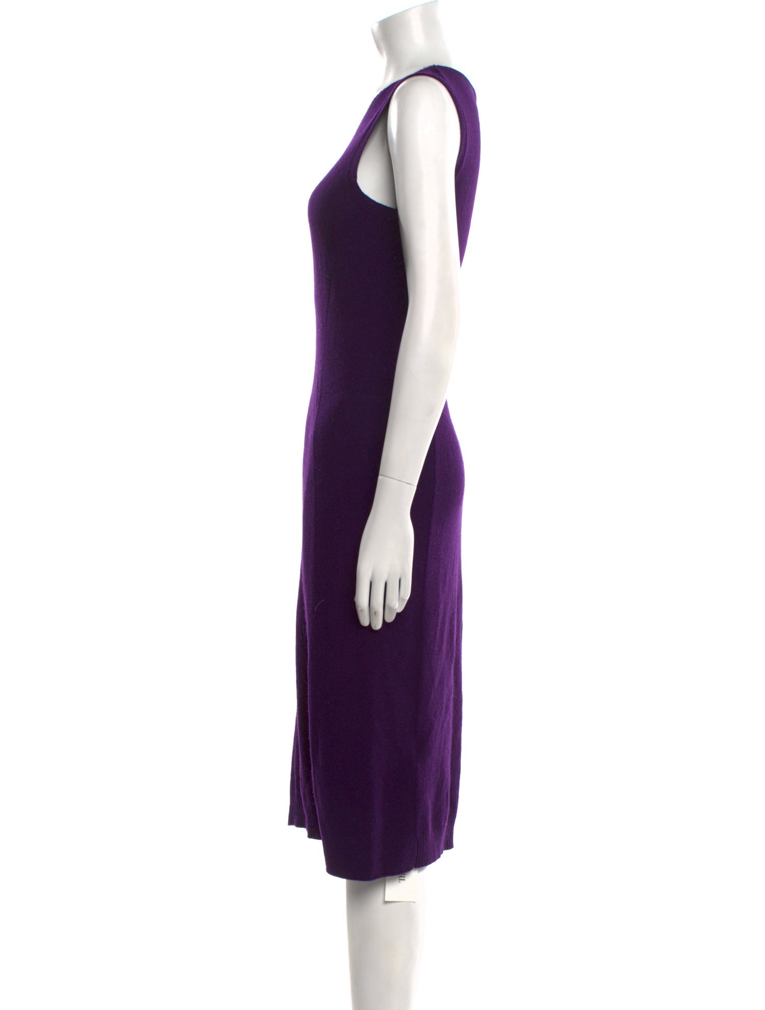 Lafayette 148 Cashmere Midi Length Dress