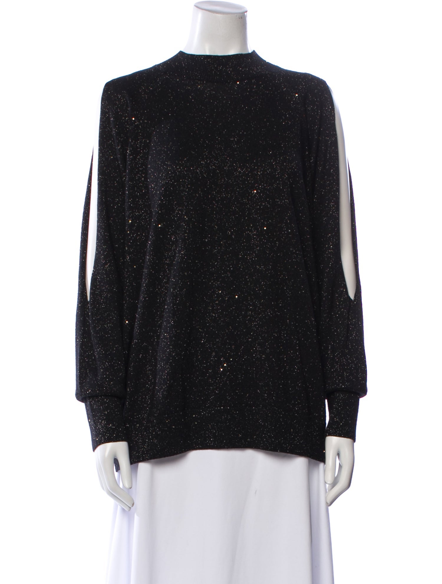 Lafayette 148 Cashmere Mock Neck Sweater