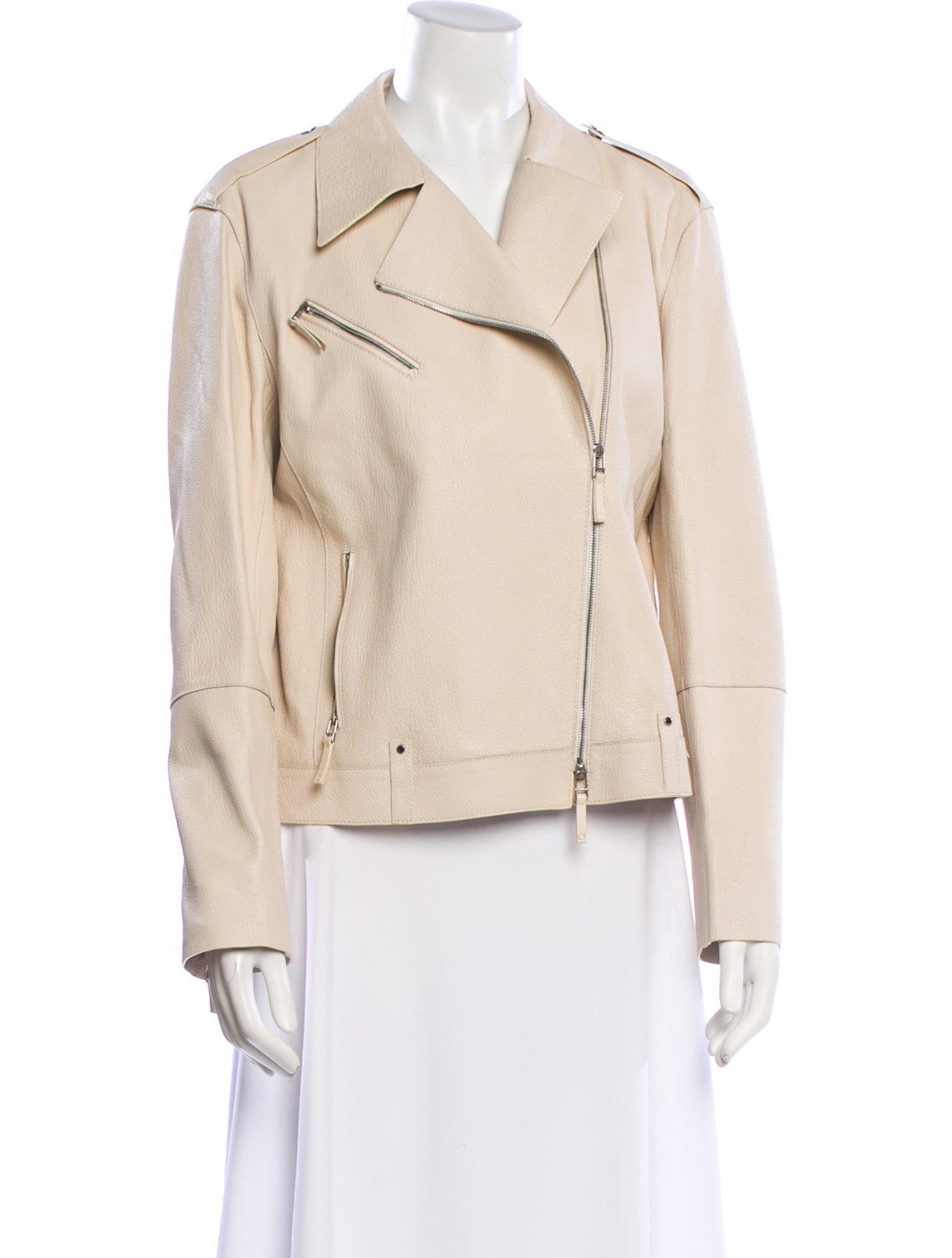 Lafayette 148 Leather Biker Jacket