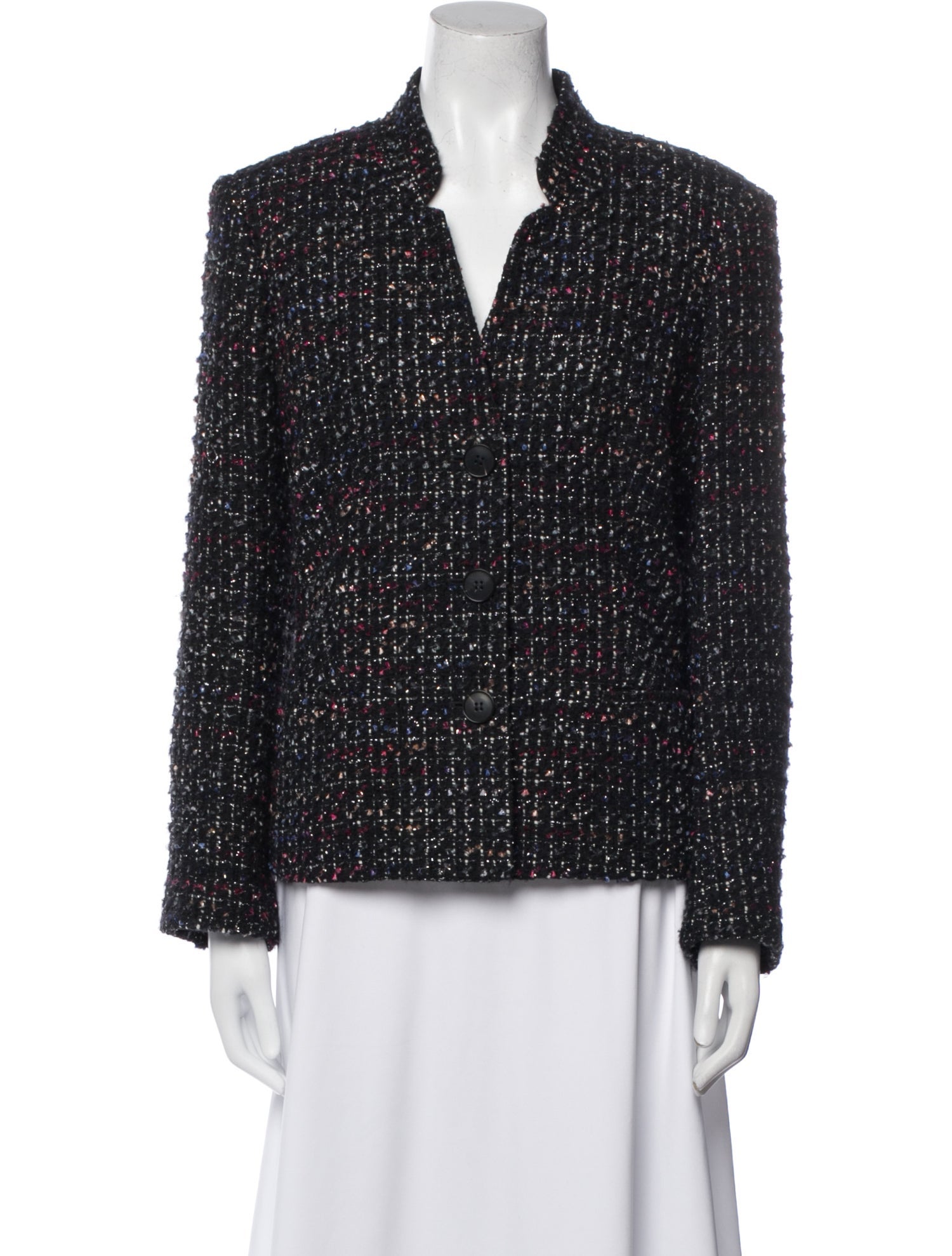 Lafayette 148 Wool Printed Blazer