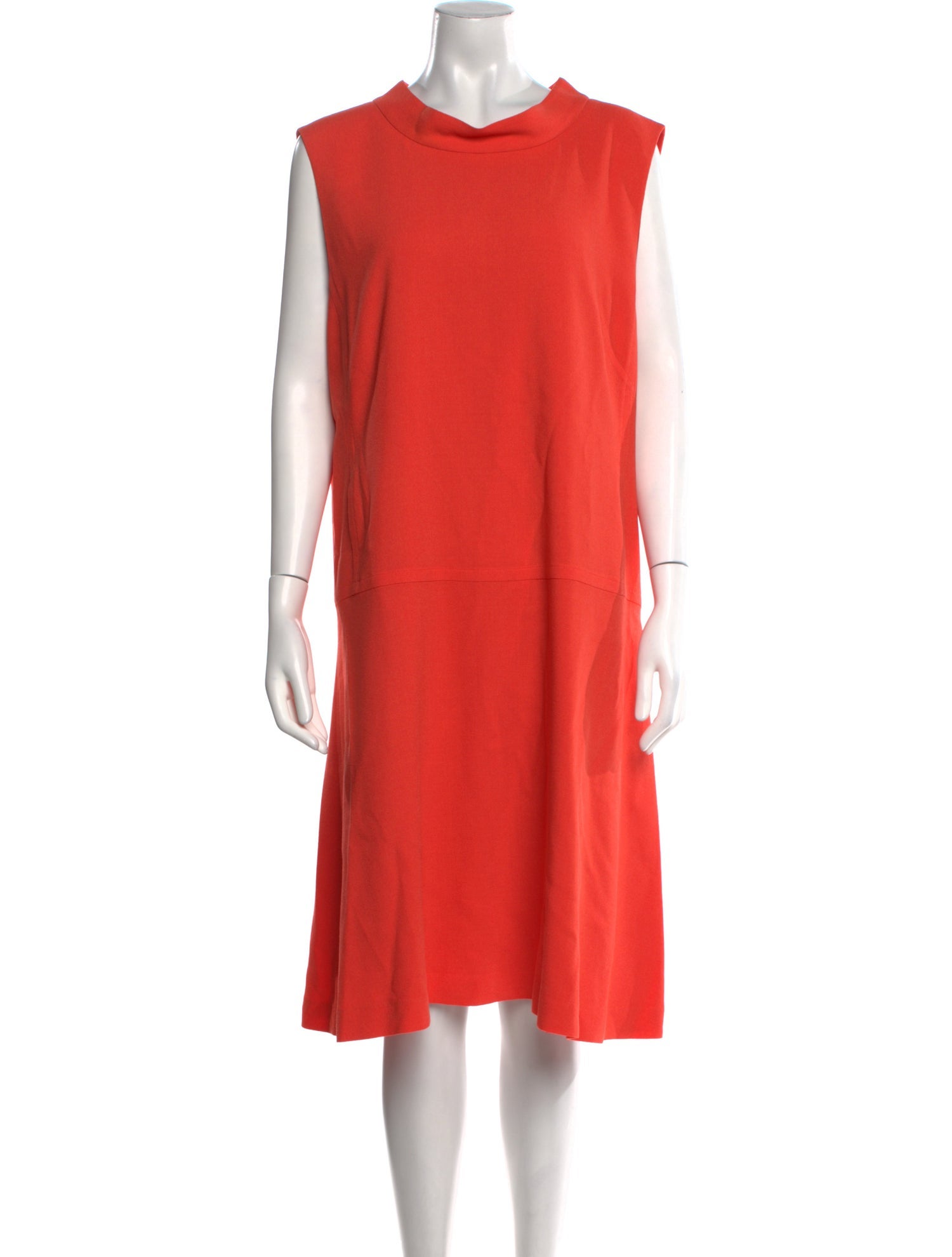 Lafayette 148 Cowl Neck Knee-Length Dress