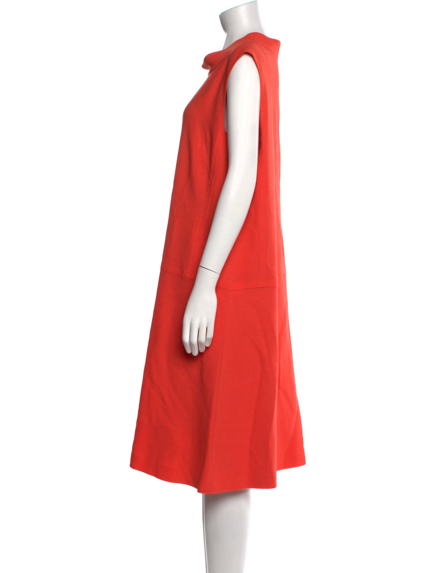 Lafayette 148 Cowl Neck Knee-Length Dress