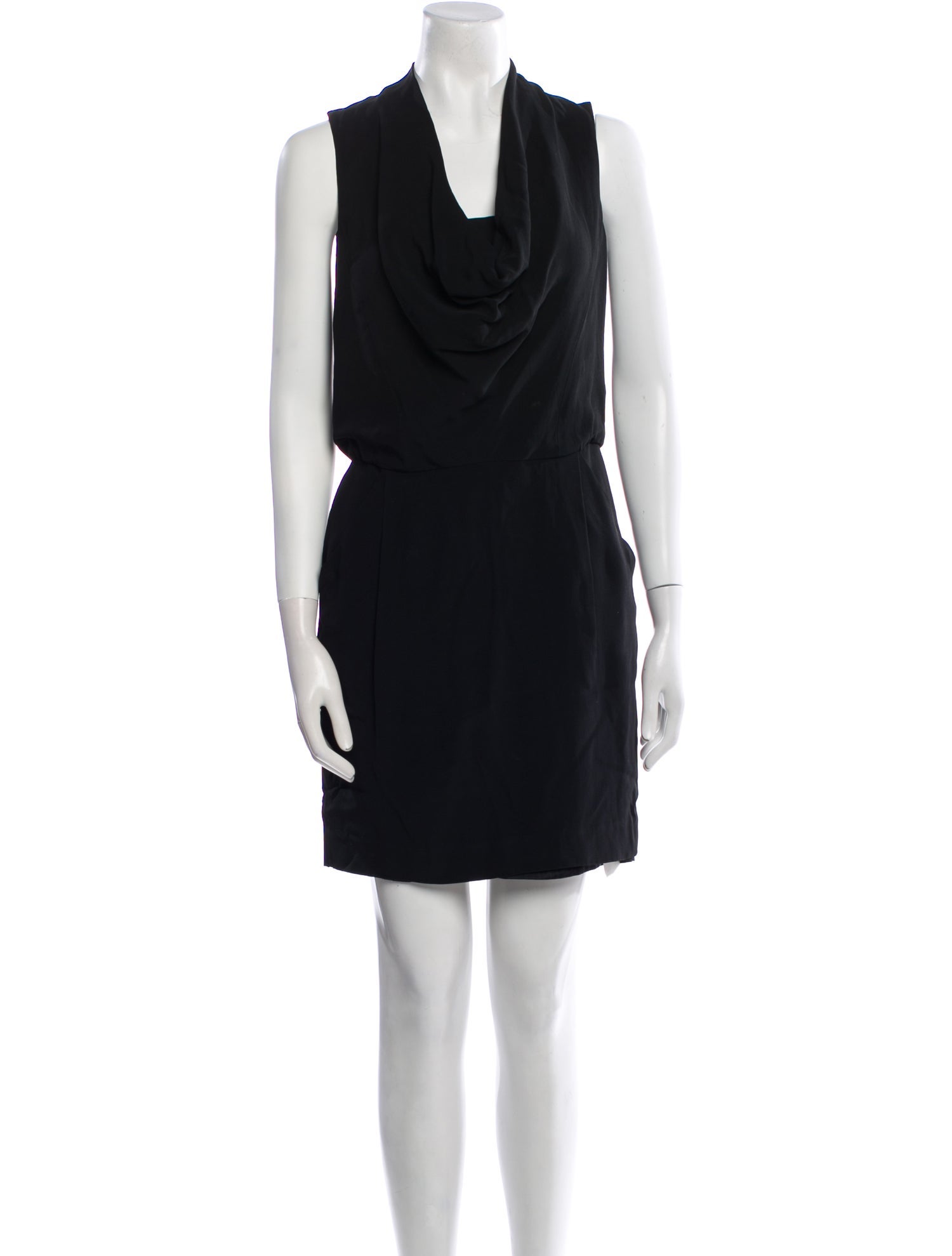 Lafayette 148 Cowl Neck Mini Dress