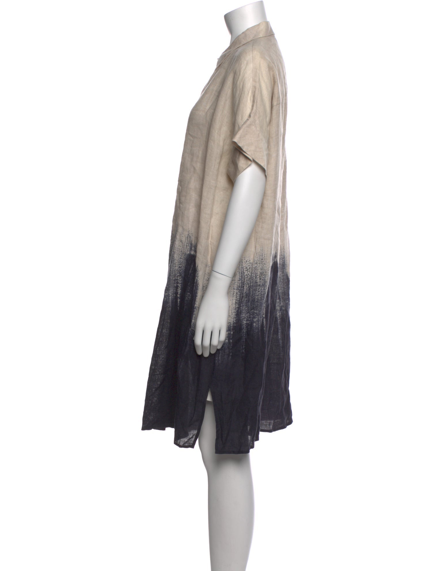 Lafayette 148 Linen Knee-Length Dress