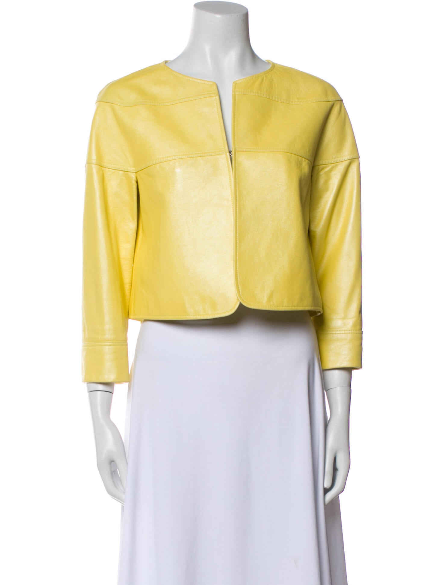 Lafayette 148 Leather Evening Jacket