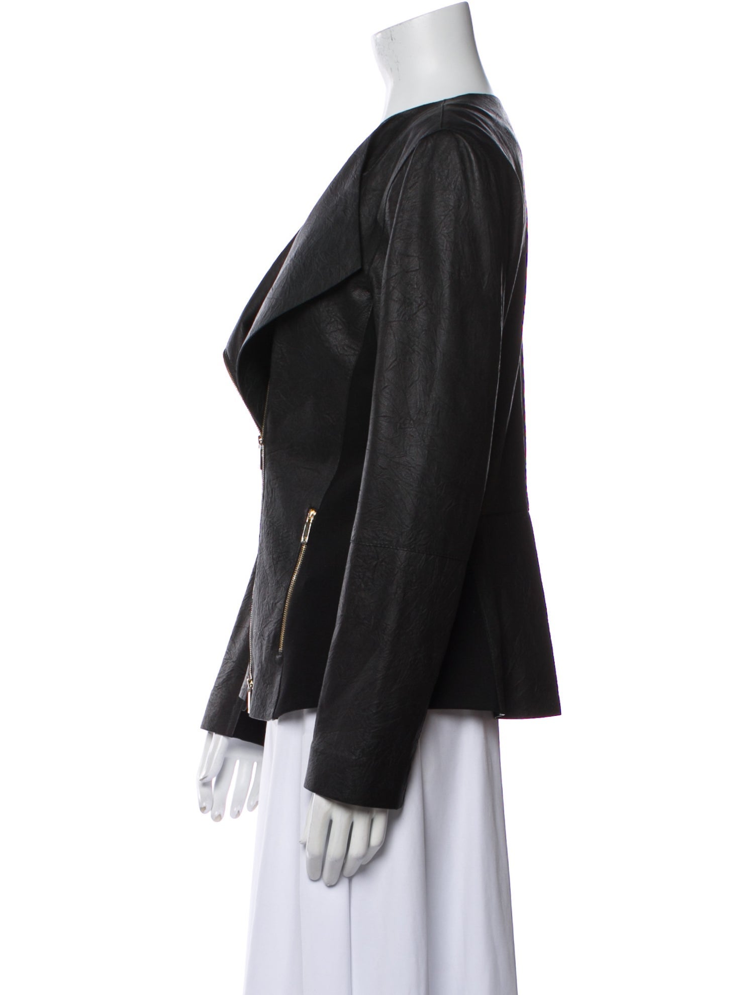 Lafayette 148 Leather Biker Jacket