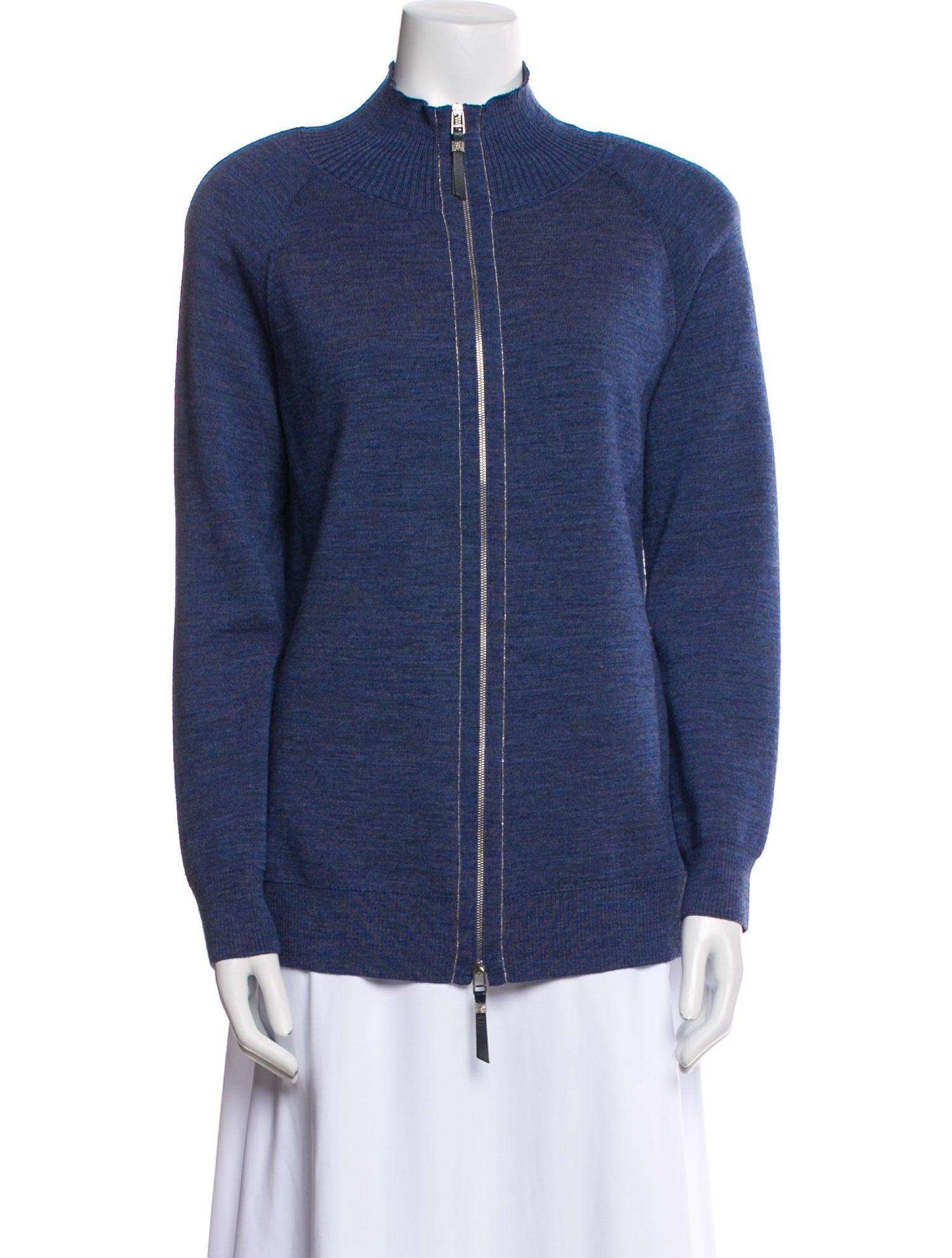 Lafayette 148 Wool Mock Neck Sweater