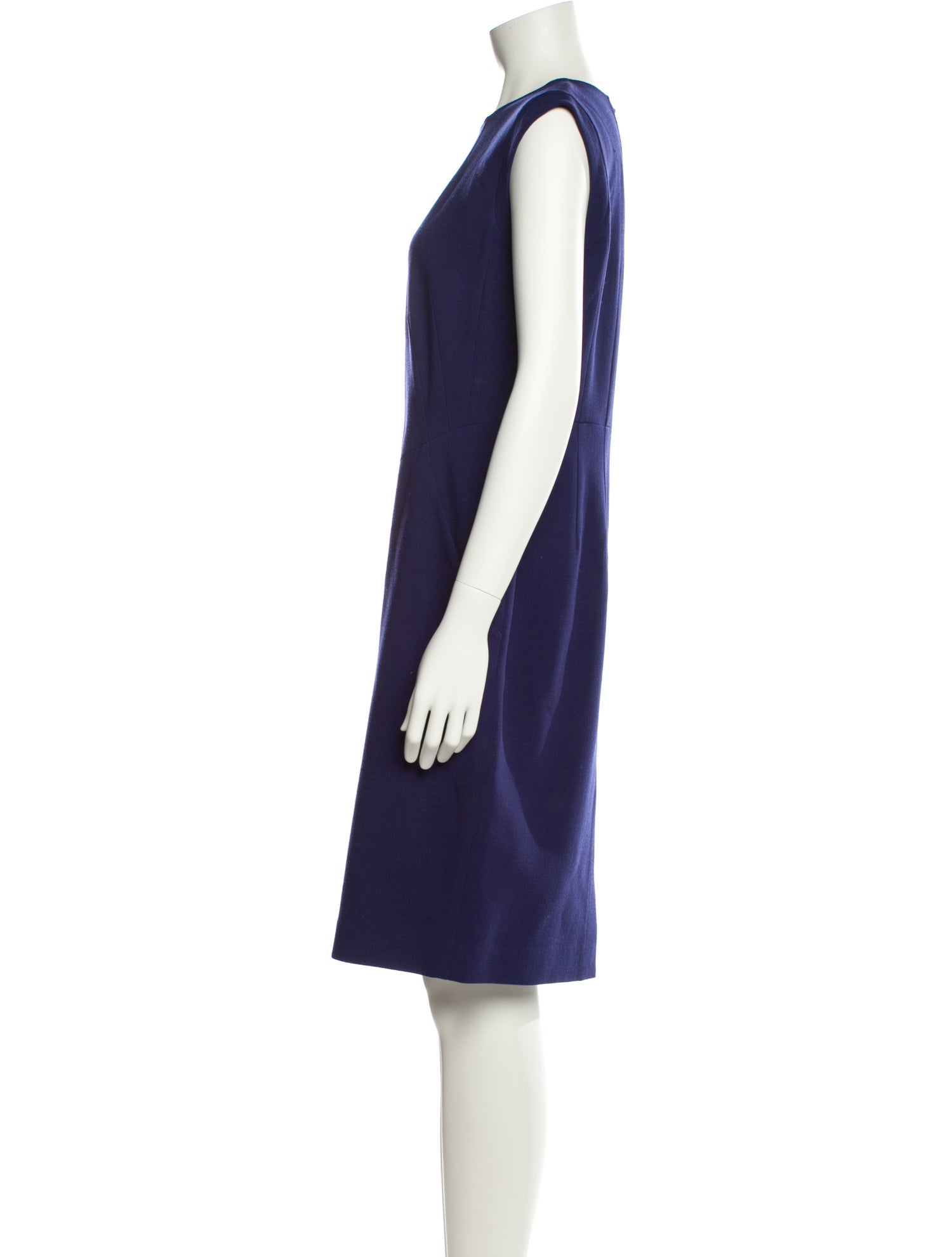 Lafayette 148 Virgin Wool Knee-Length Dress