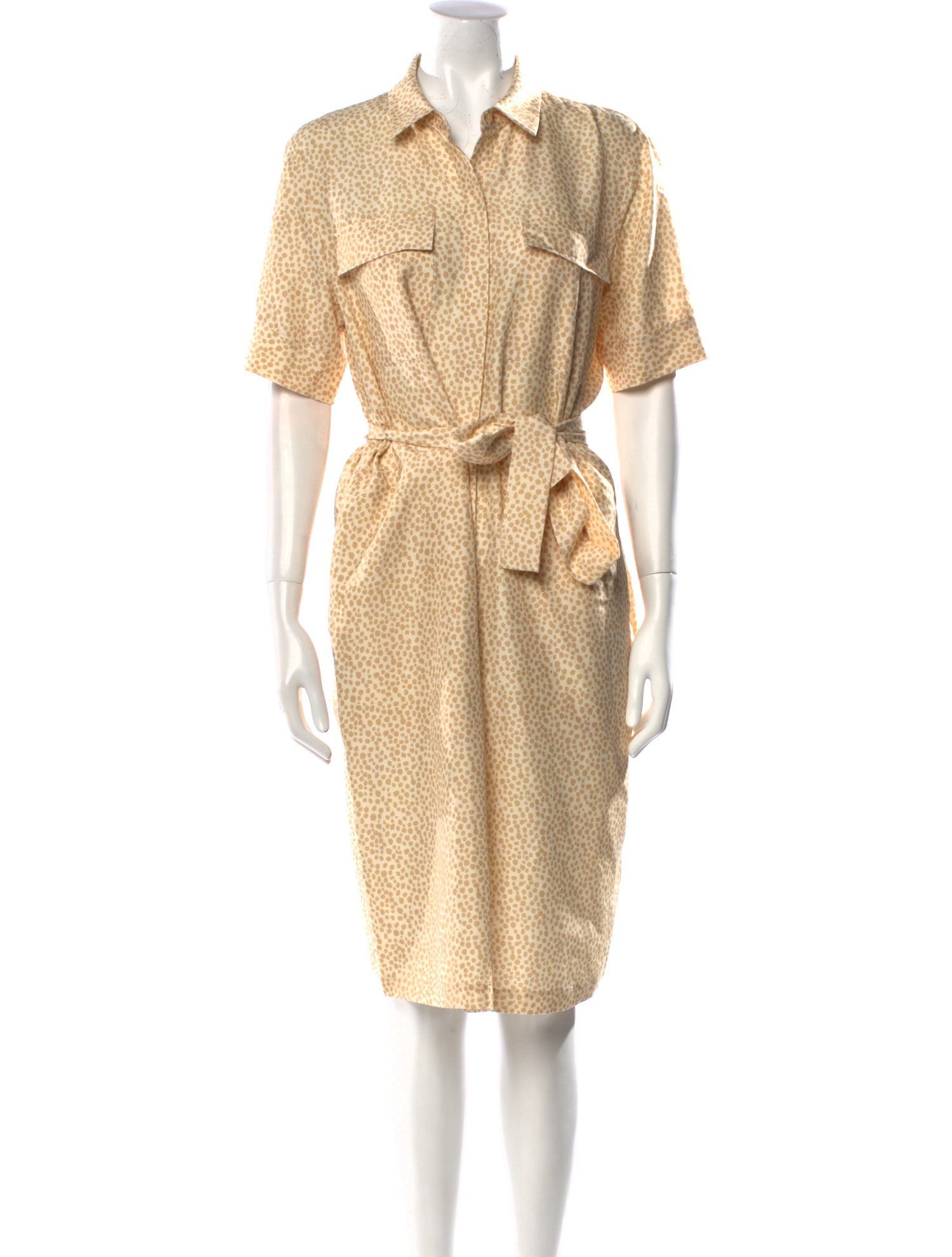 Lafayette 148 Silk Knee-Length Dress w/ Tags