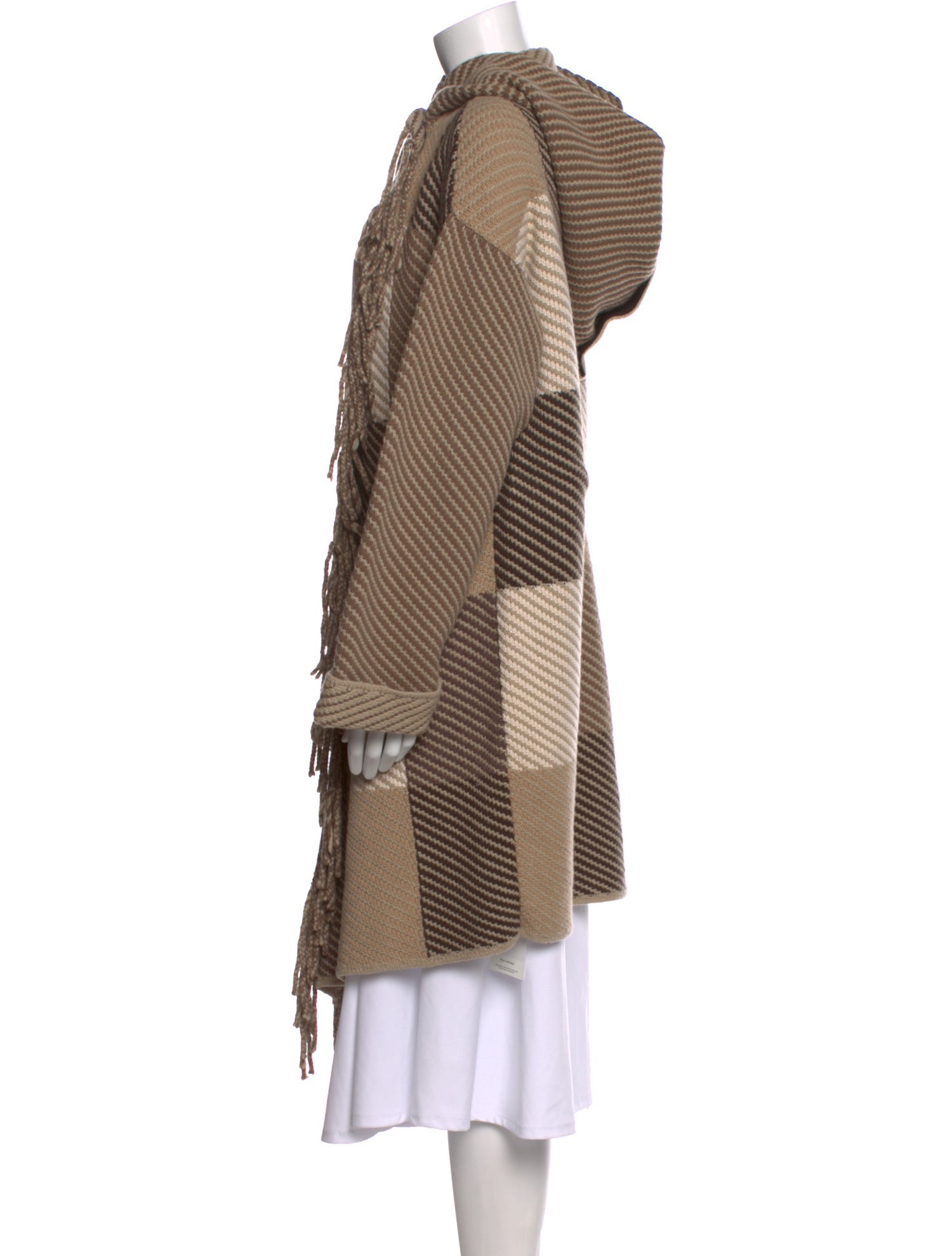 Lafayette 148 Merino Wool Plaid Print Sweater