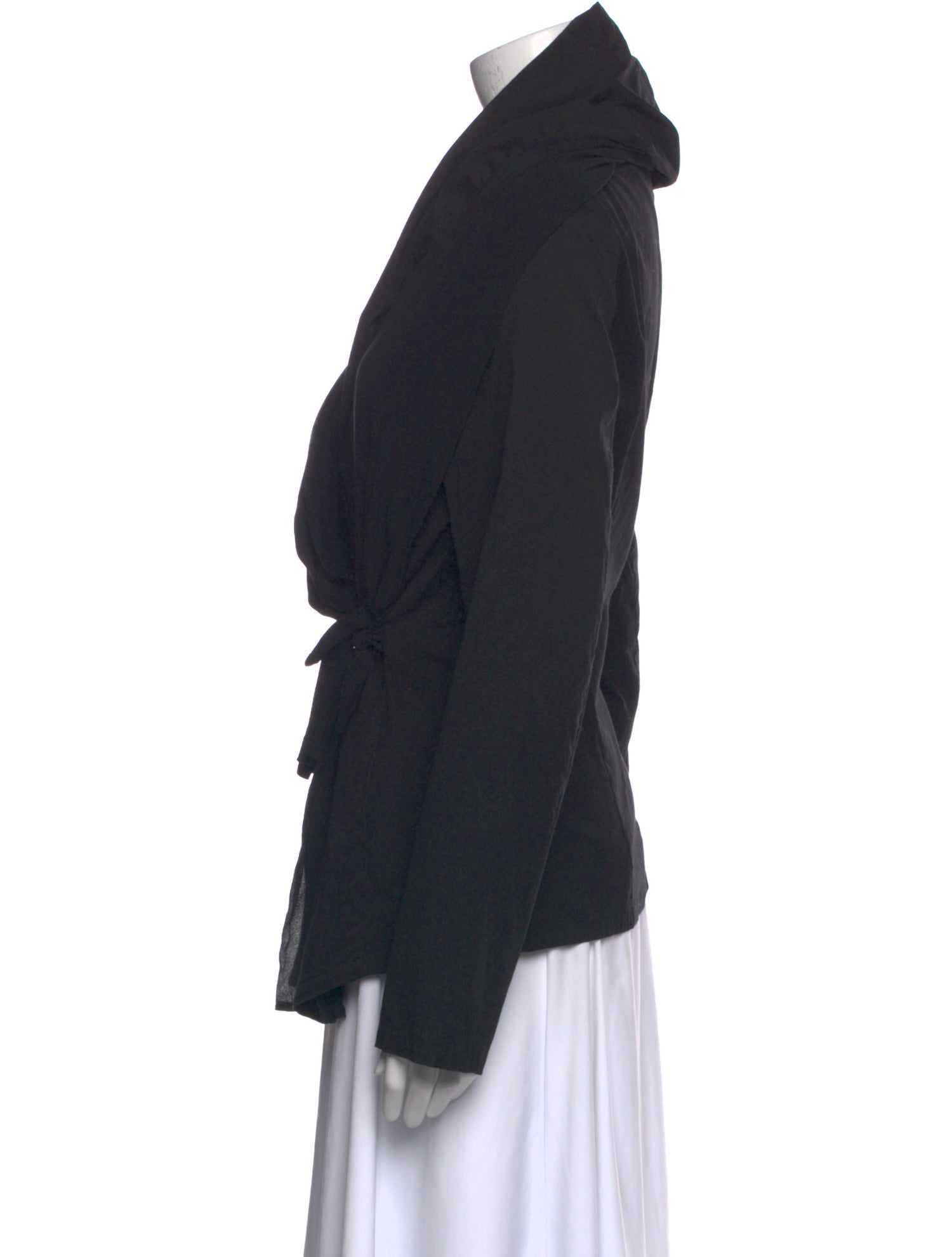 Lafayette 148 V-Neck Long Sleeve Blouse