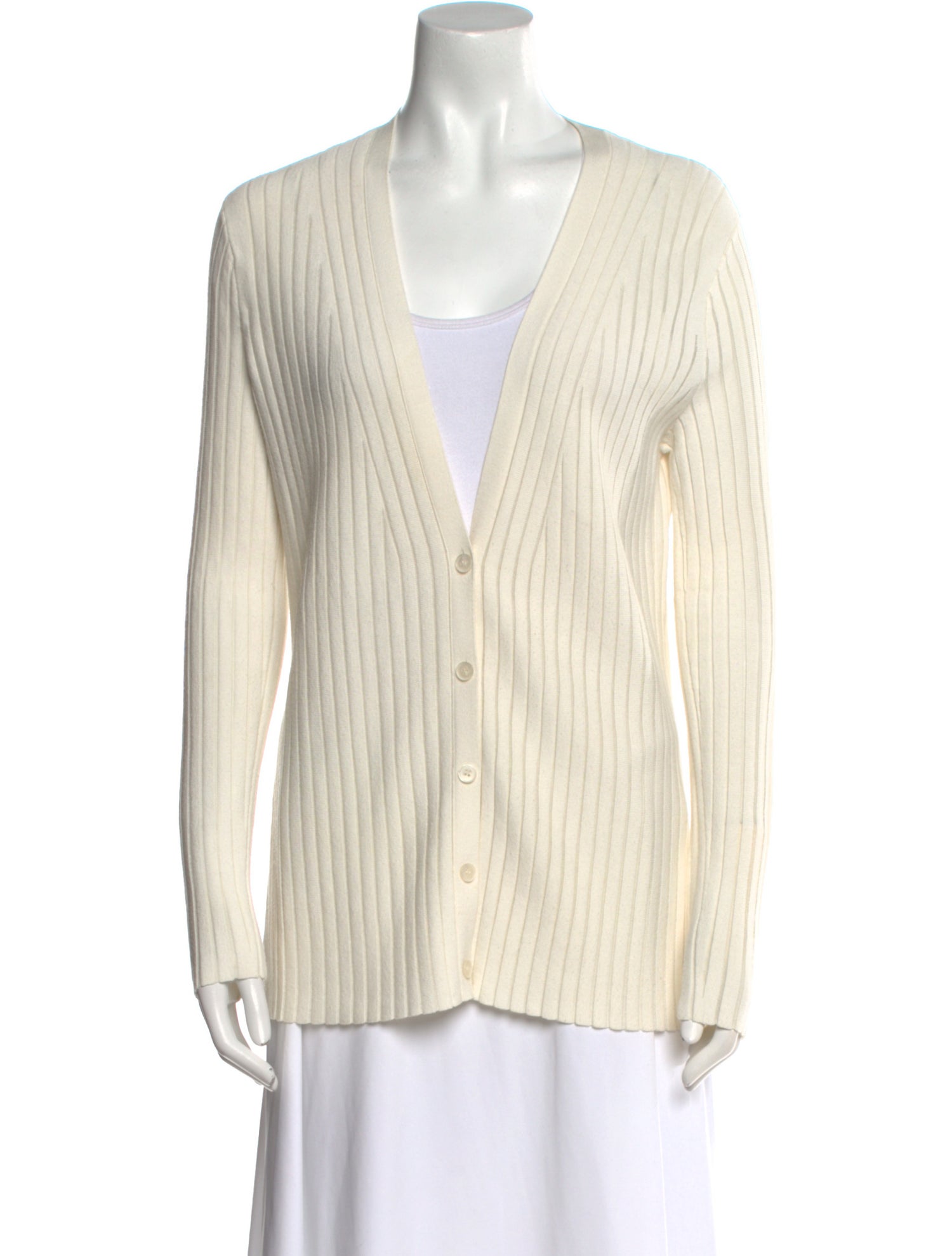 Lafayette 148 Plunge Neckline Sweater