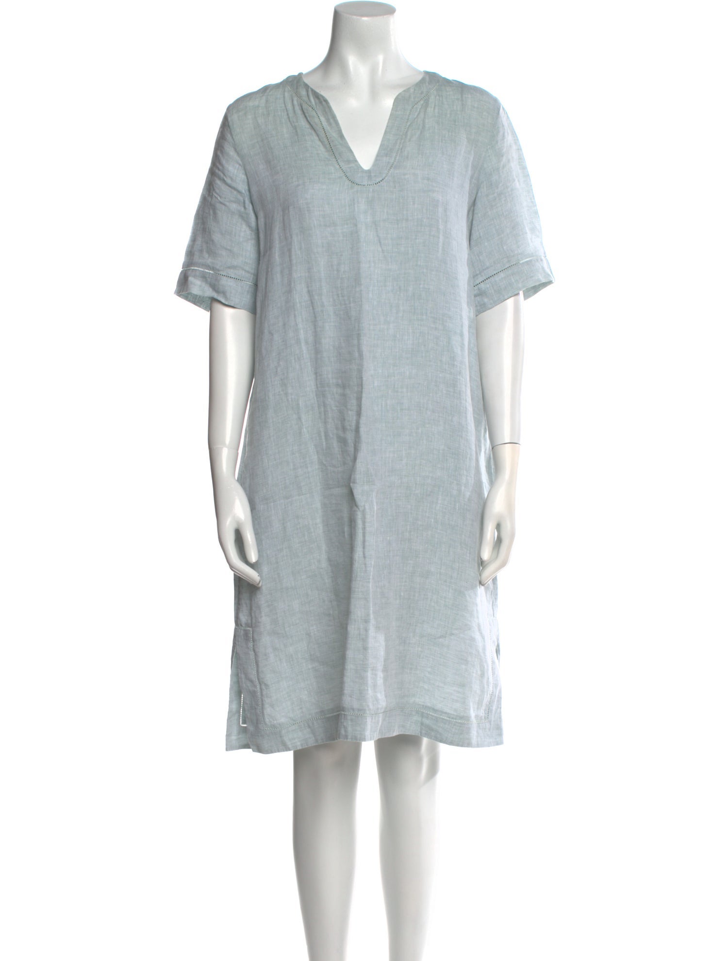 Lafayette 148 Linen Knee-Length Dress