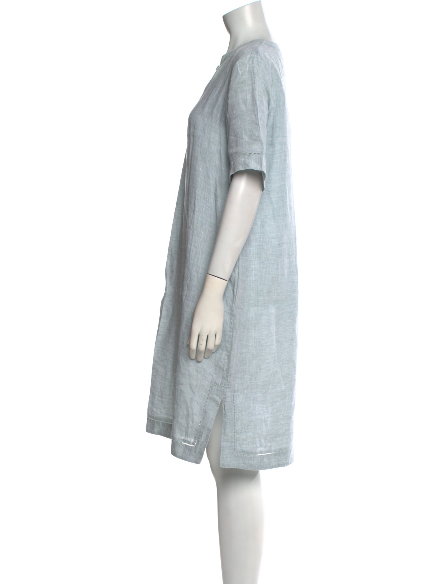 Lafayette 148 Linen Knee-Length Dress