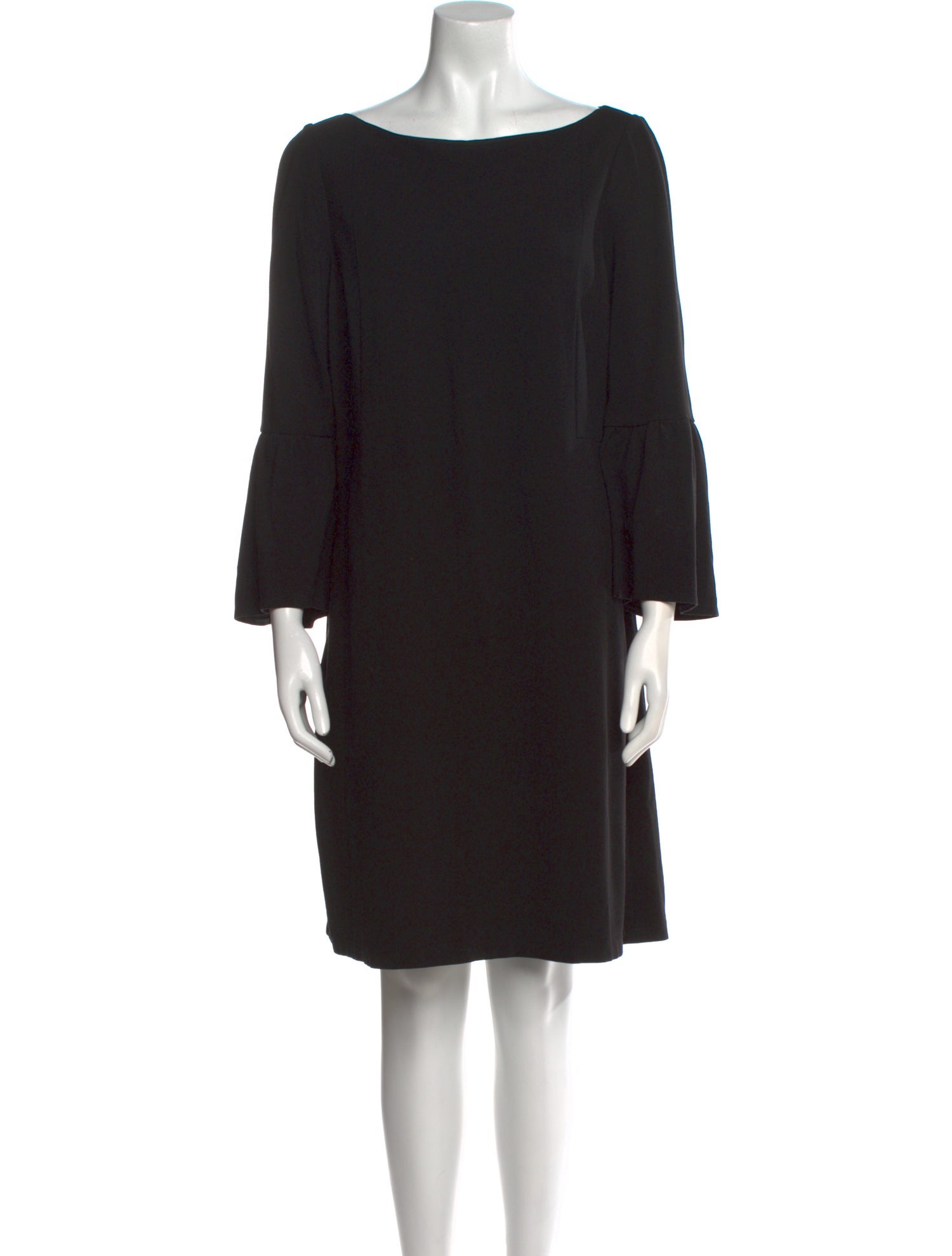 Lafayette 148 Bateau Neckline Mini Dress