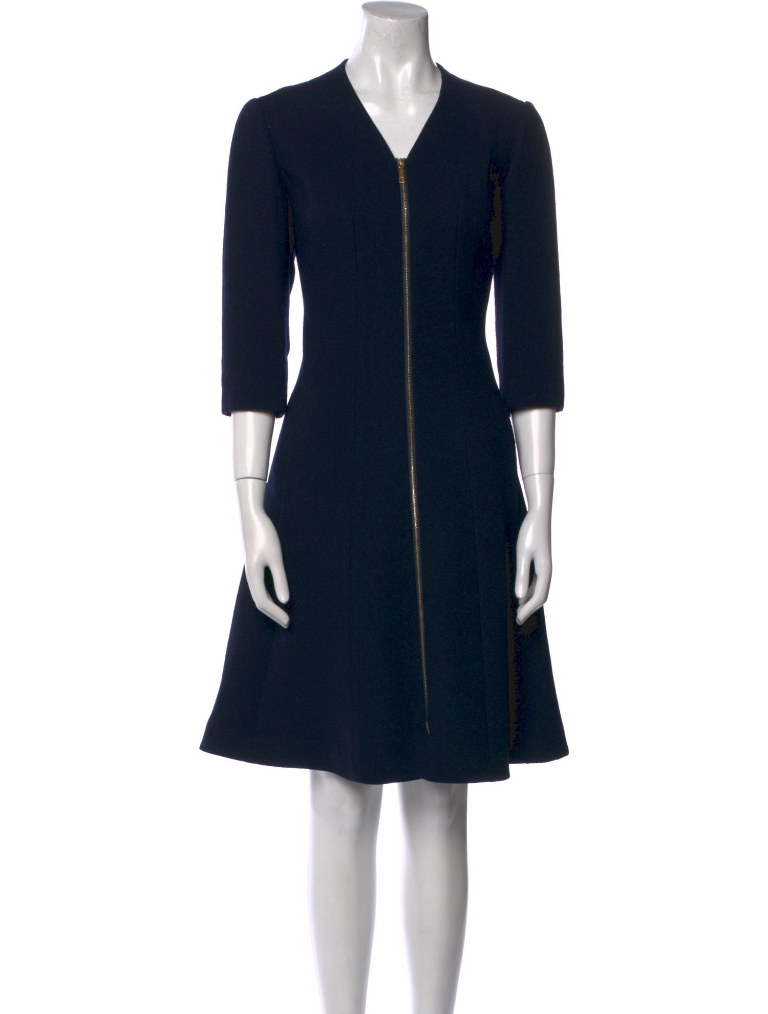 Lafayette 148 Wool Knee-Length Dress