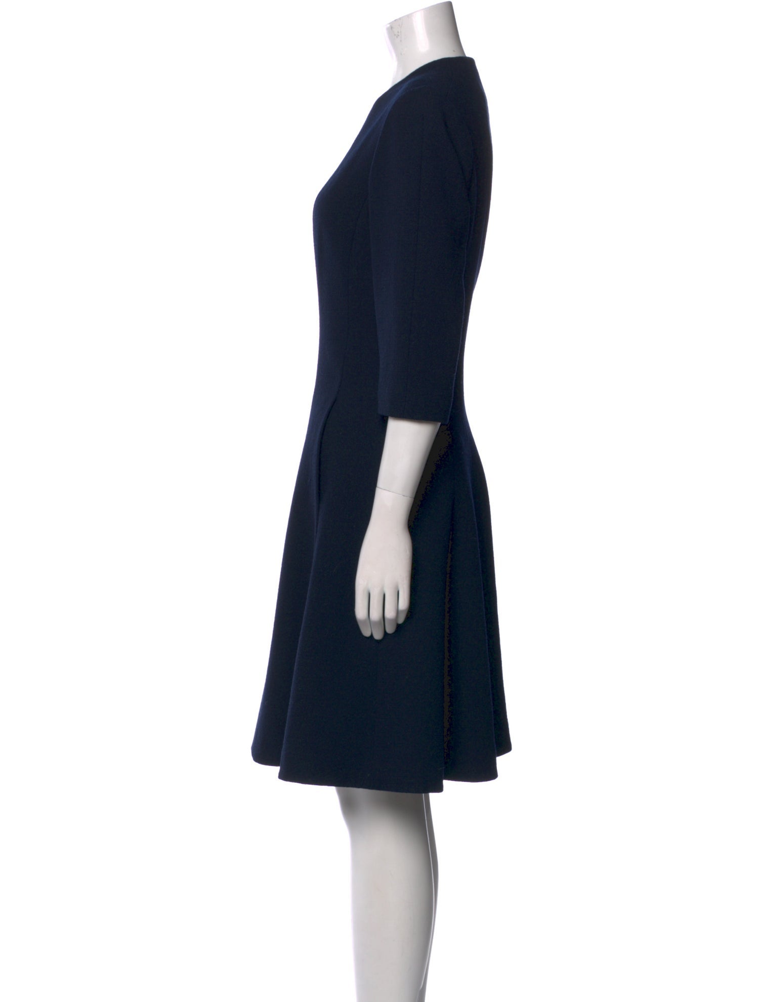 Lafayette 148 Wool Knee-Length Dress