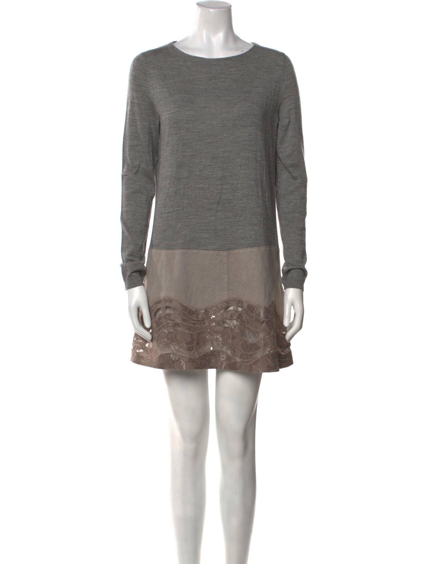 Lafayette 148 Wool Mini Dress