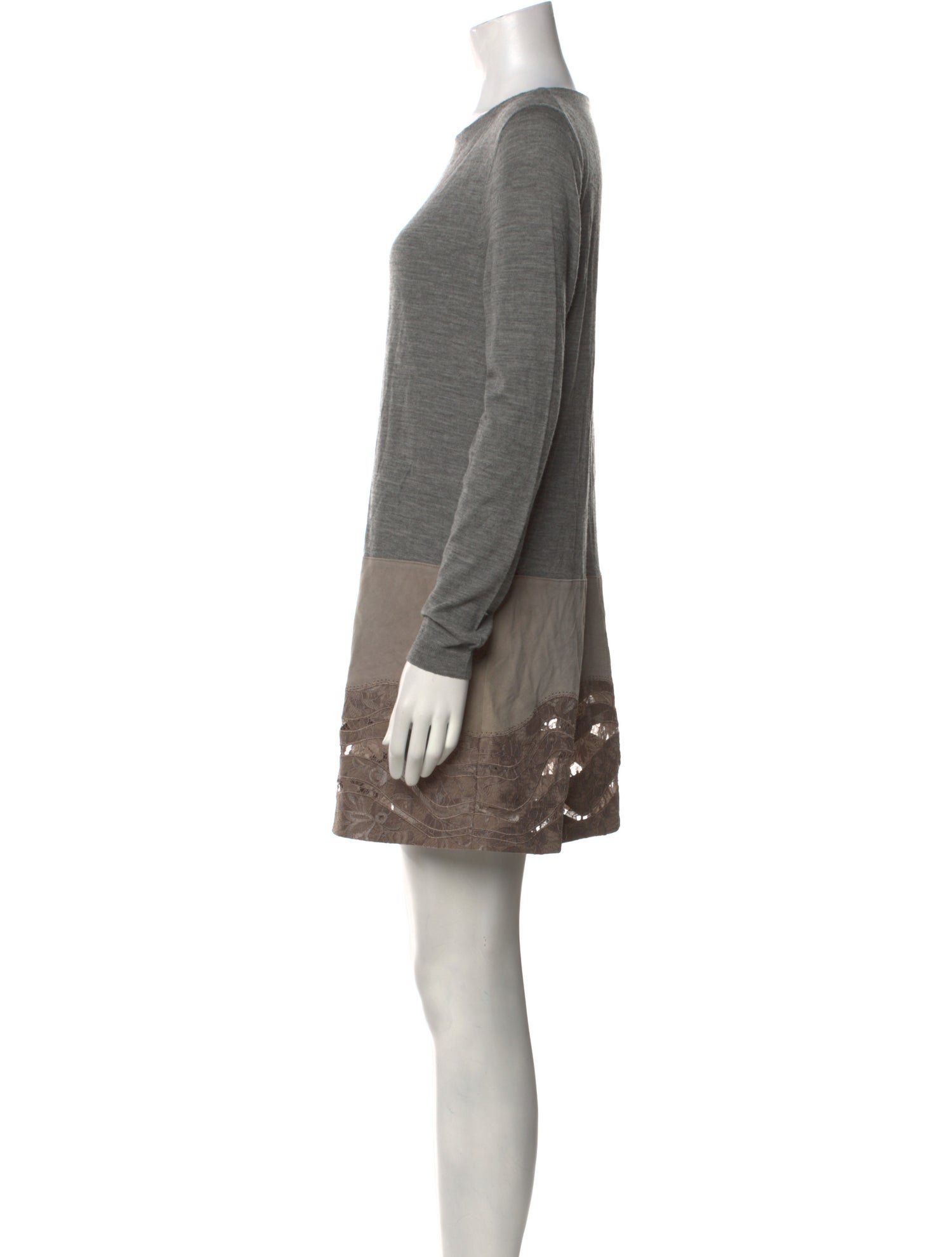 Lafayette 148 Wool Mini Dress