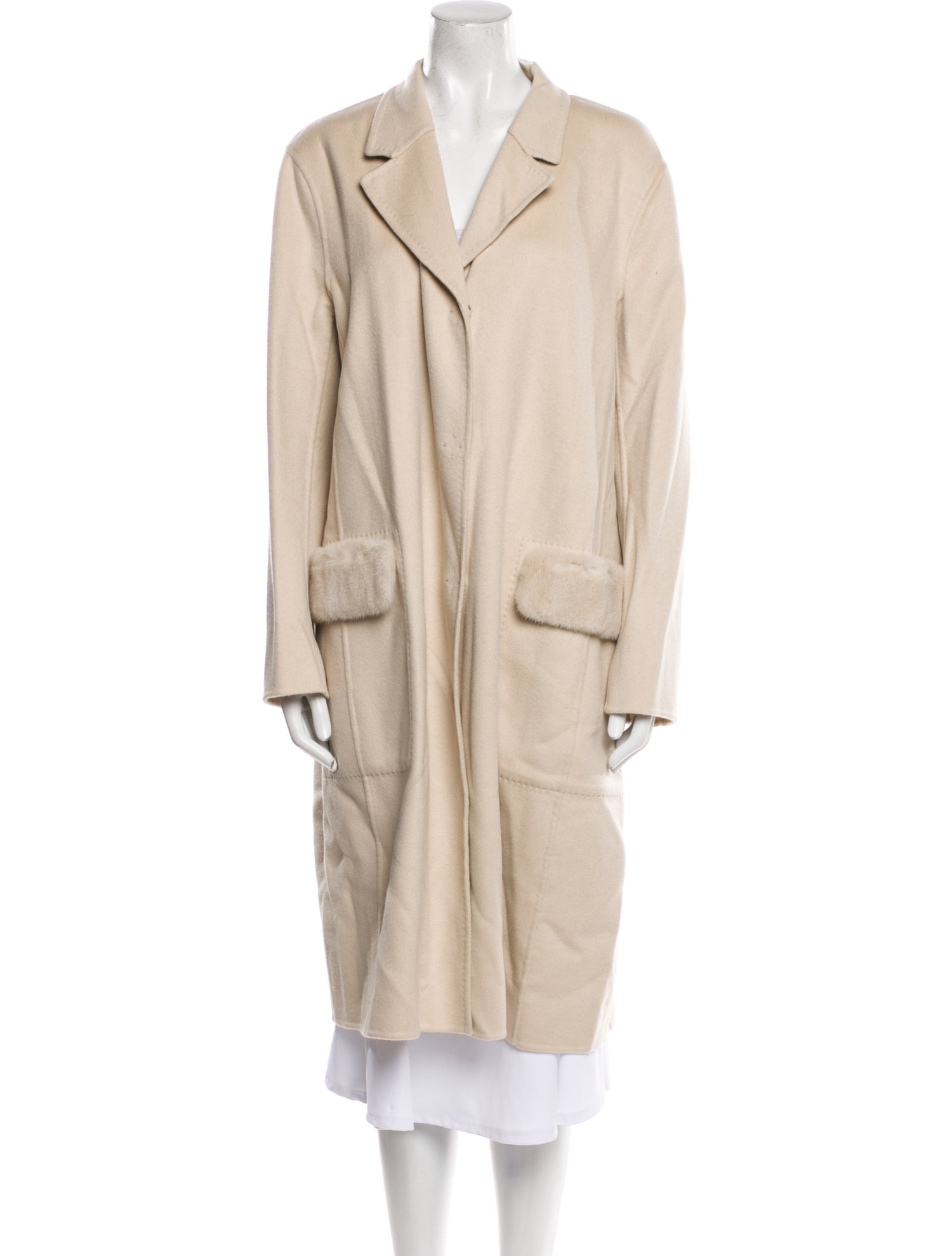 Lafayette 148 Cashmere Fur Coat w/ Tags