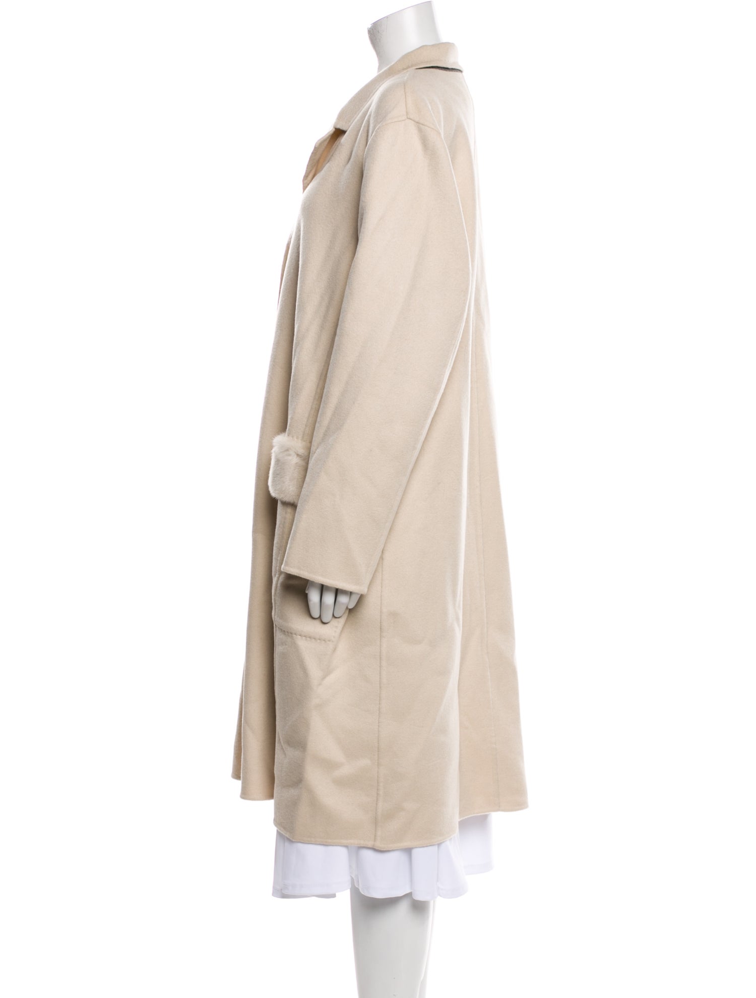 Lafayette 148 Cashmere Fur Coat w/ Tags
