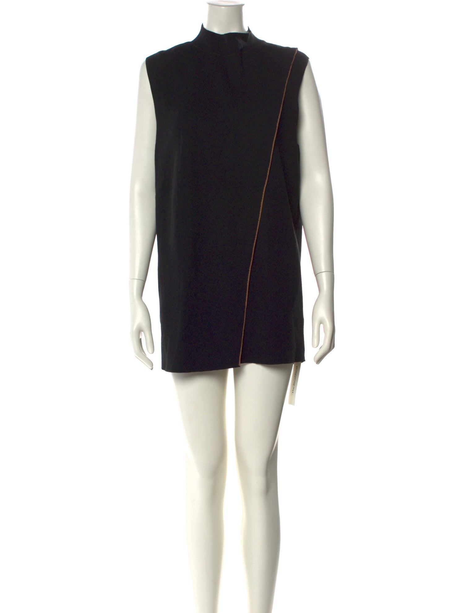Lafayette 148 Mock Neck Mini Dress