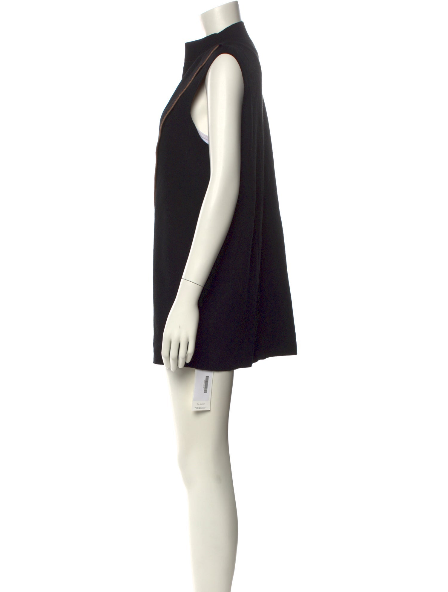 Lafayette 148 Mock Neck Mini Dress