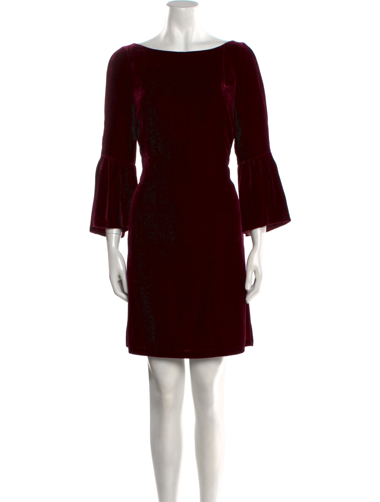 Lafayette 148 Bateau Neckline Mini Dress