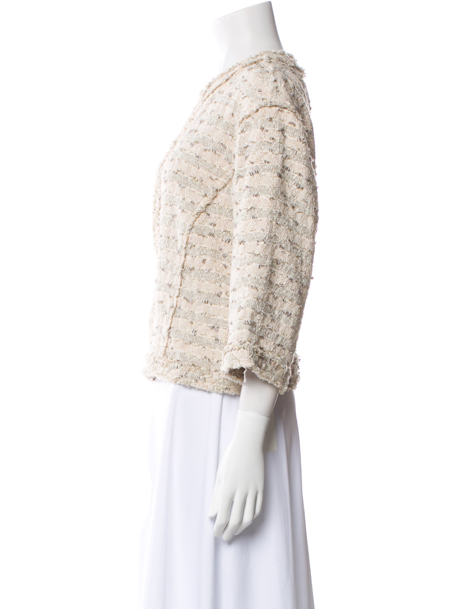 Lafayette 148 Tweed Pattern Evening Jacket