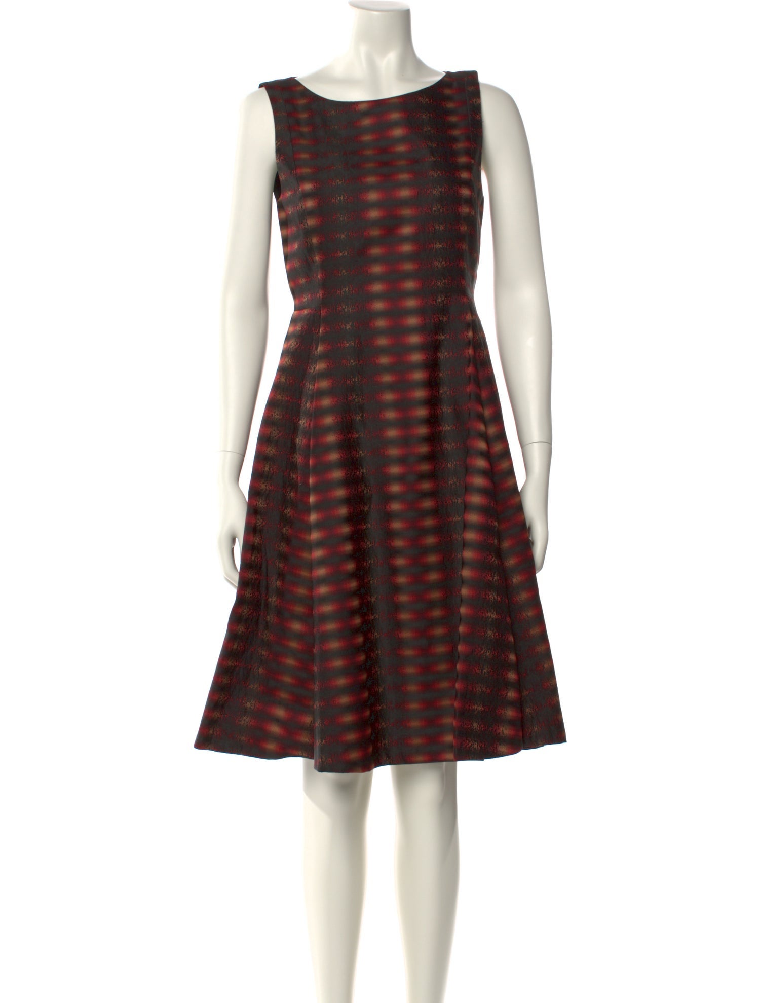 Lafayette 148 Striped Mini Dress
