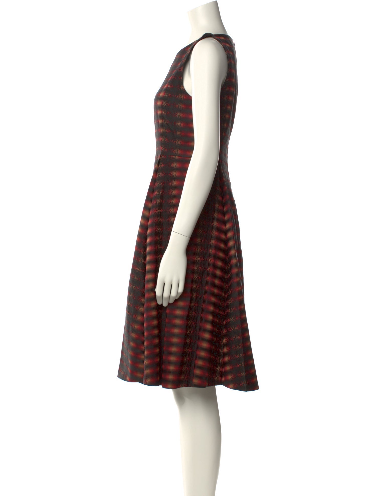 Lafayette 148 Striped Mini Dress