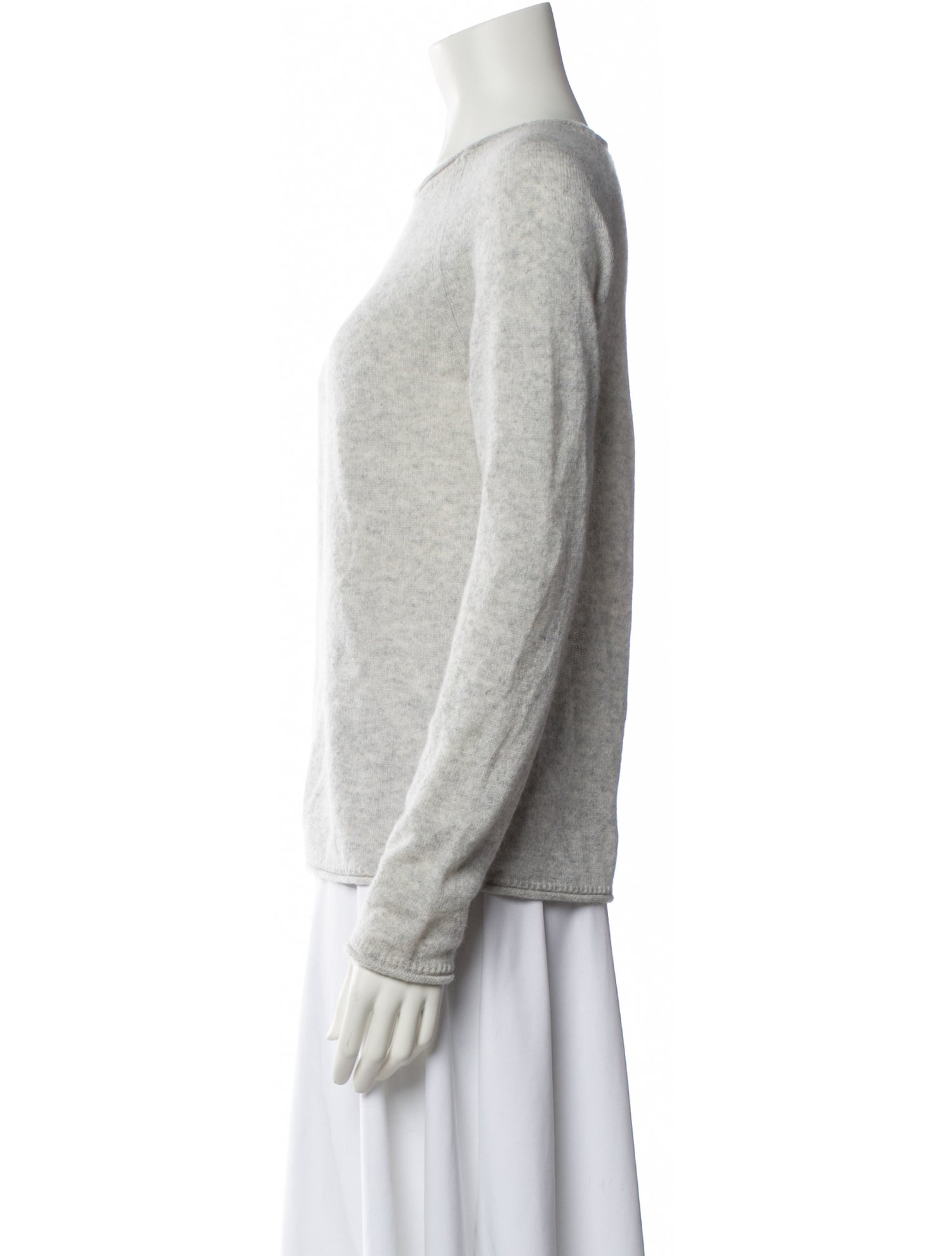 Lafayette 148 Cashmere Scoop Neck Sweater